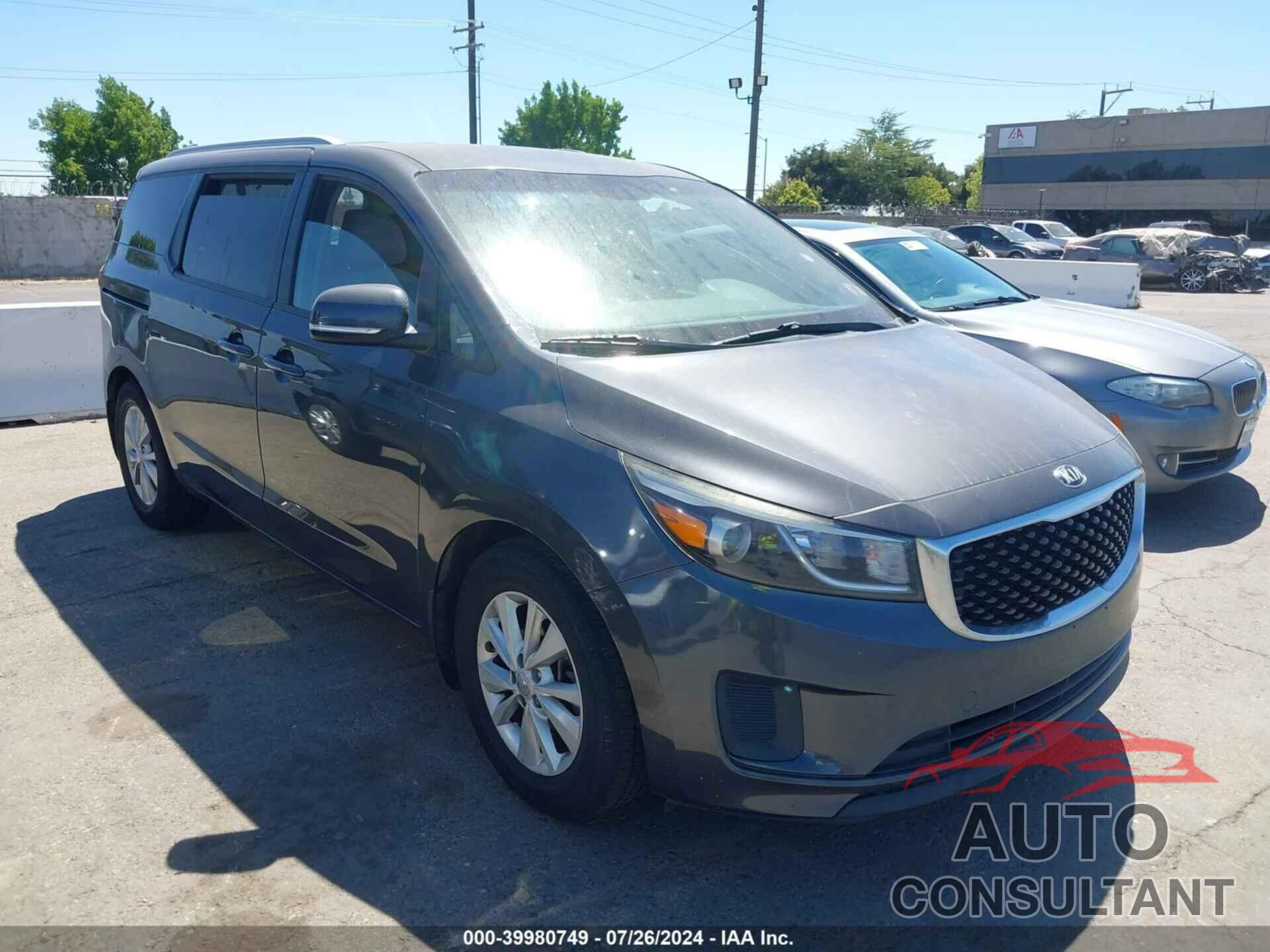 KIA SEDONA 2016 - KNDMB5C11G6168055