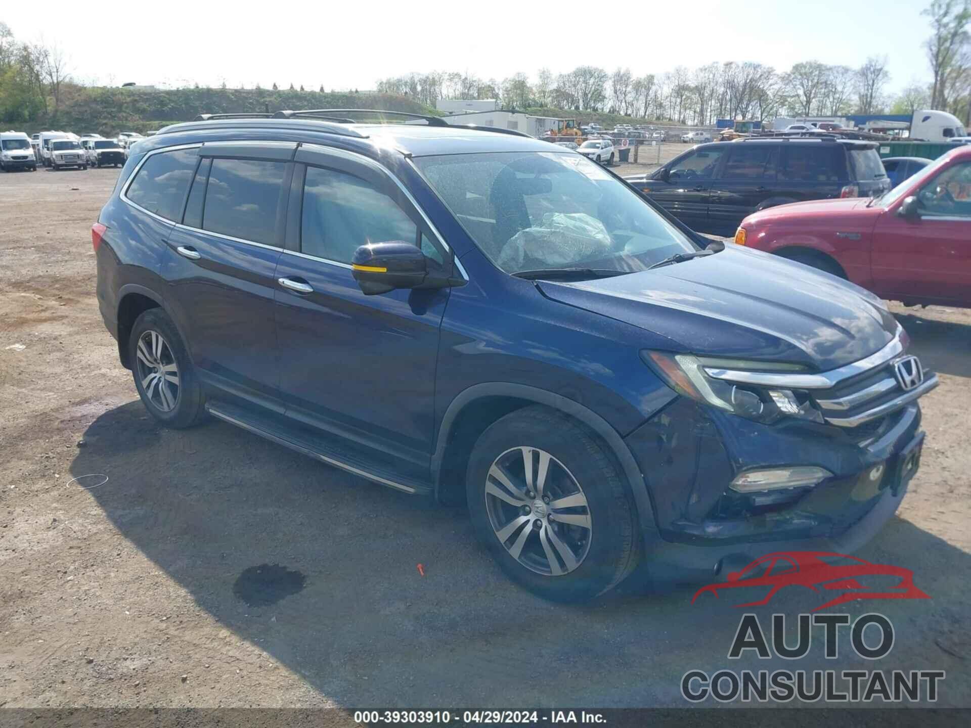 HONDA PILOT 2016 - 5FNYF6H70GB009055