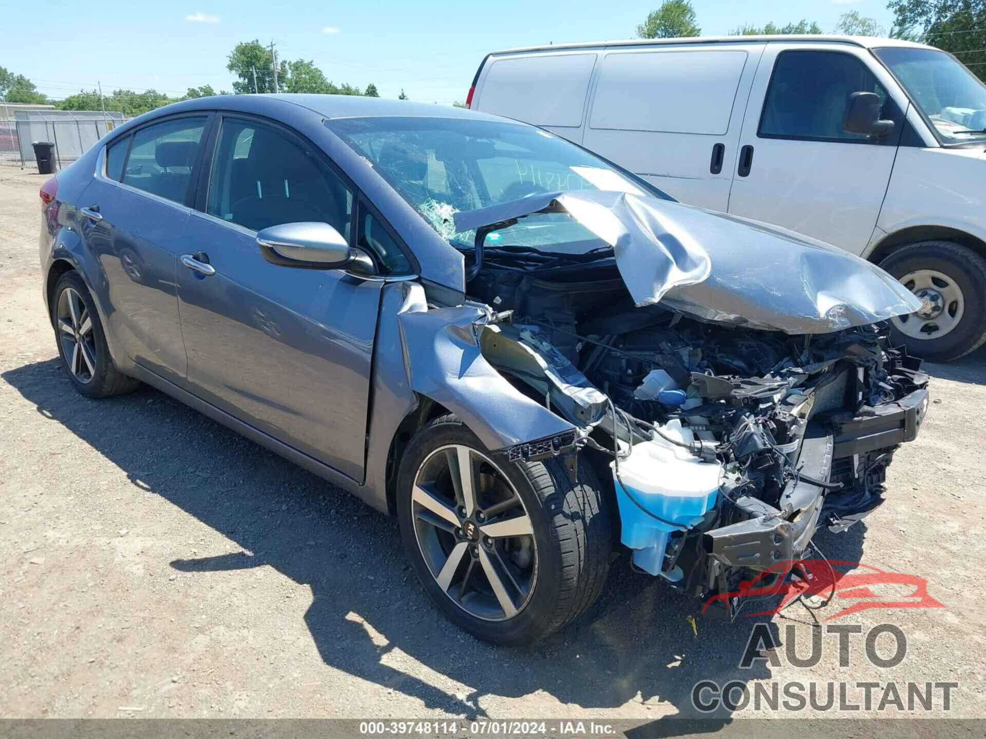 KIA FORTE 2018 - 3KPFL4A88JE191821