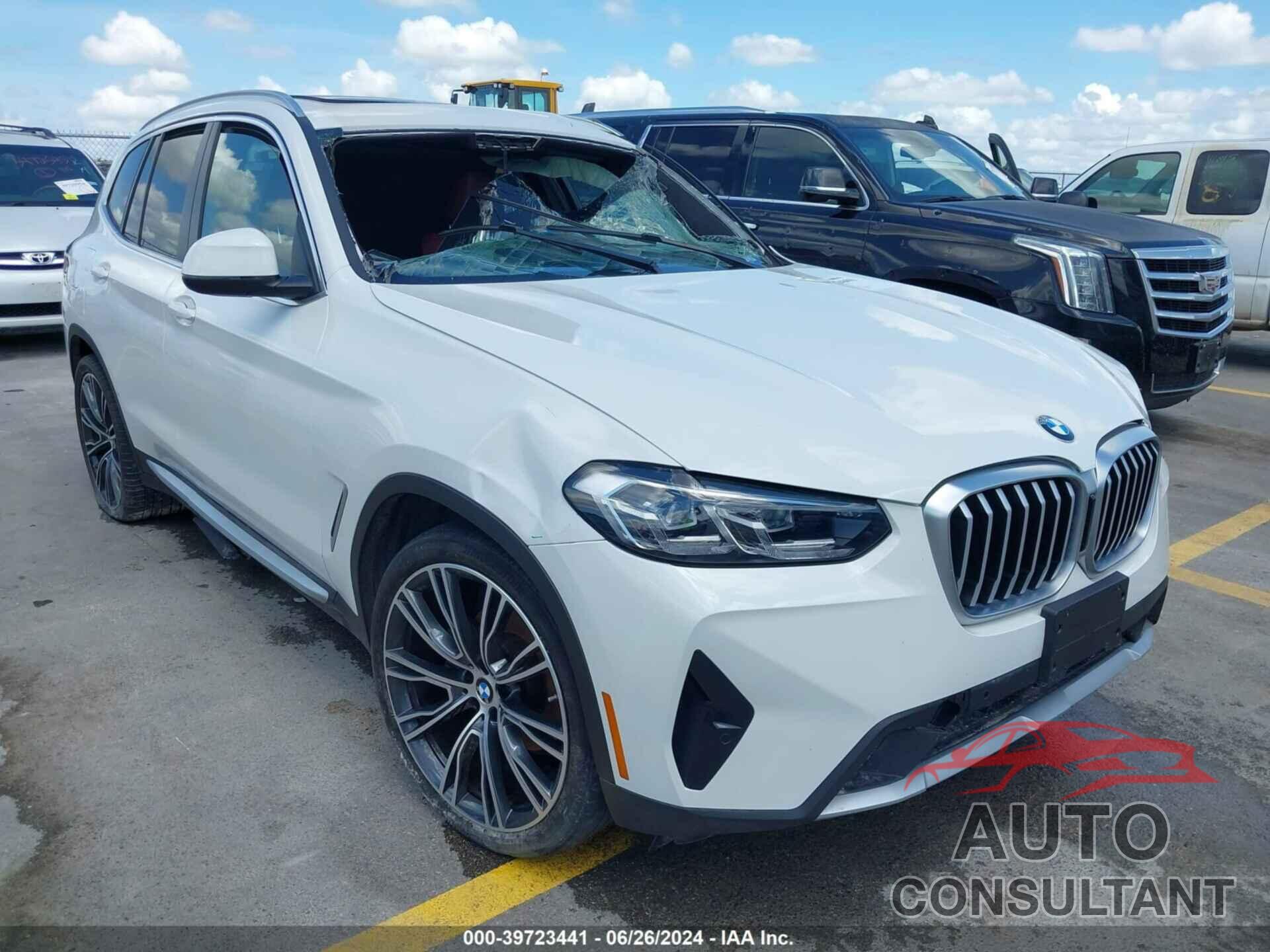 BMW X3 2022 - 5UX43DP08N9M38904