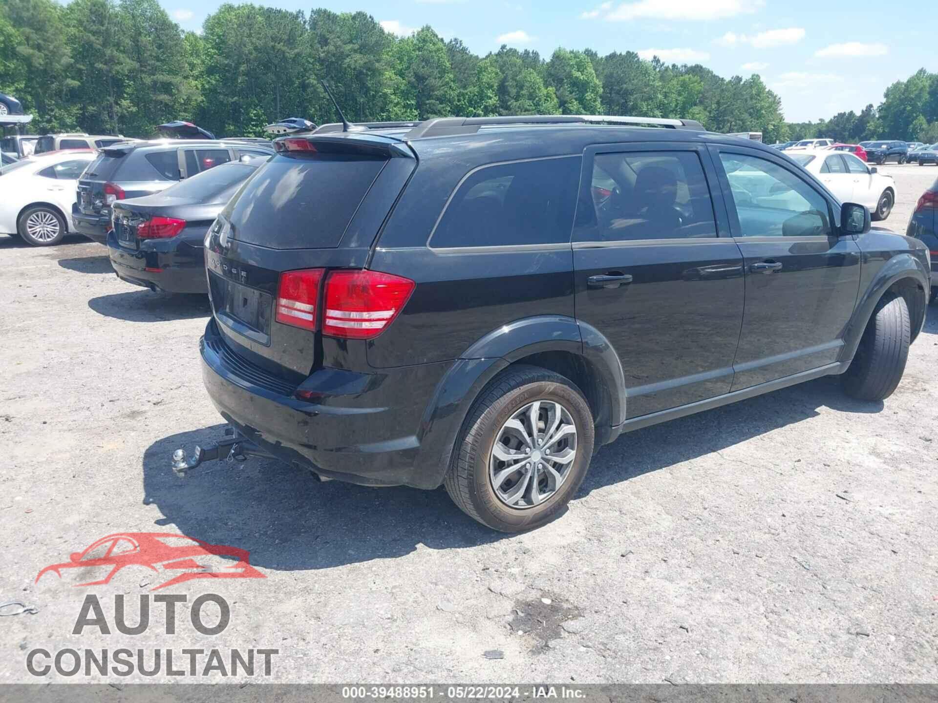 DODGE JOURNEY 2017 - 3C4PDCAB5HT602573