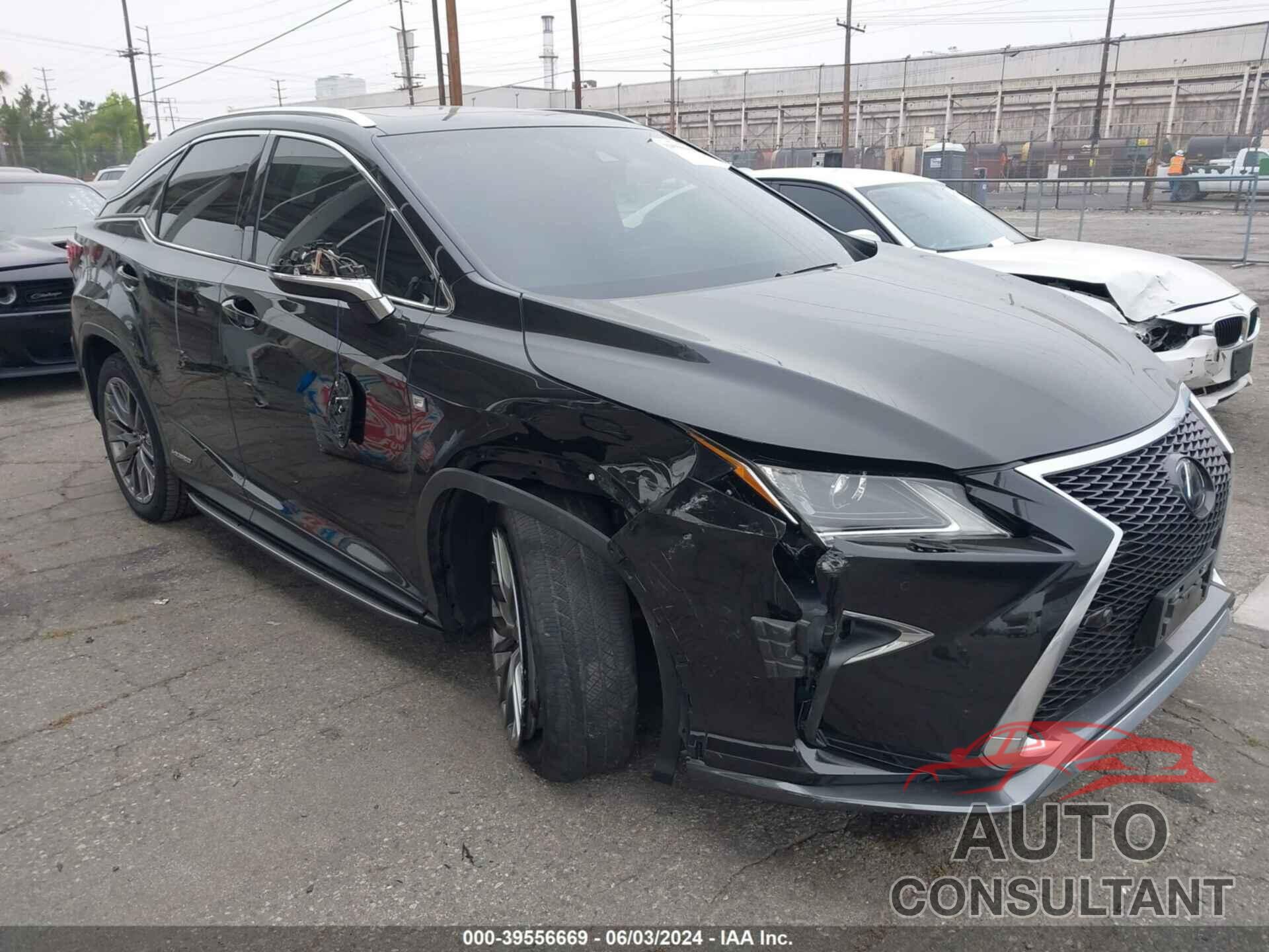 LEXUS RX 450H 2019 - 2T2BGMCA2KC032937