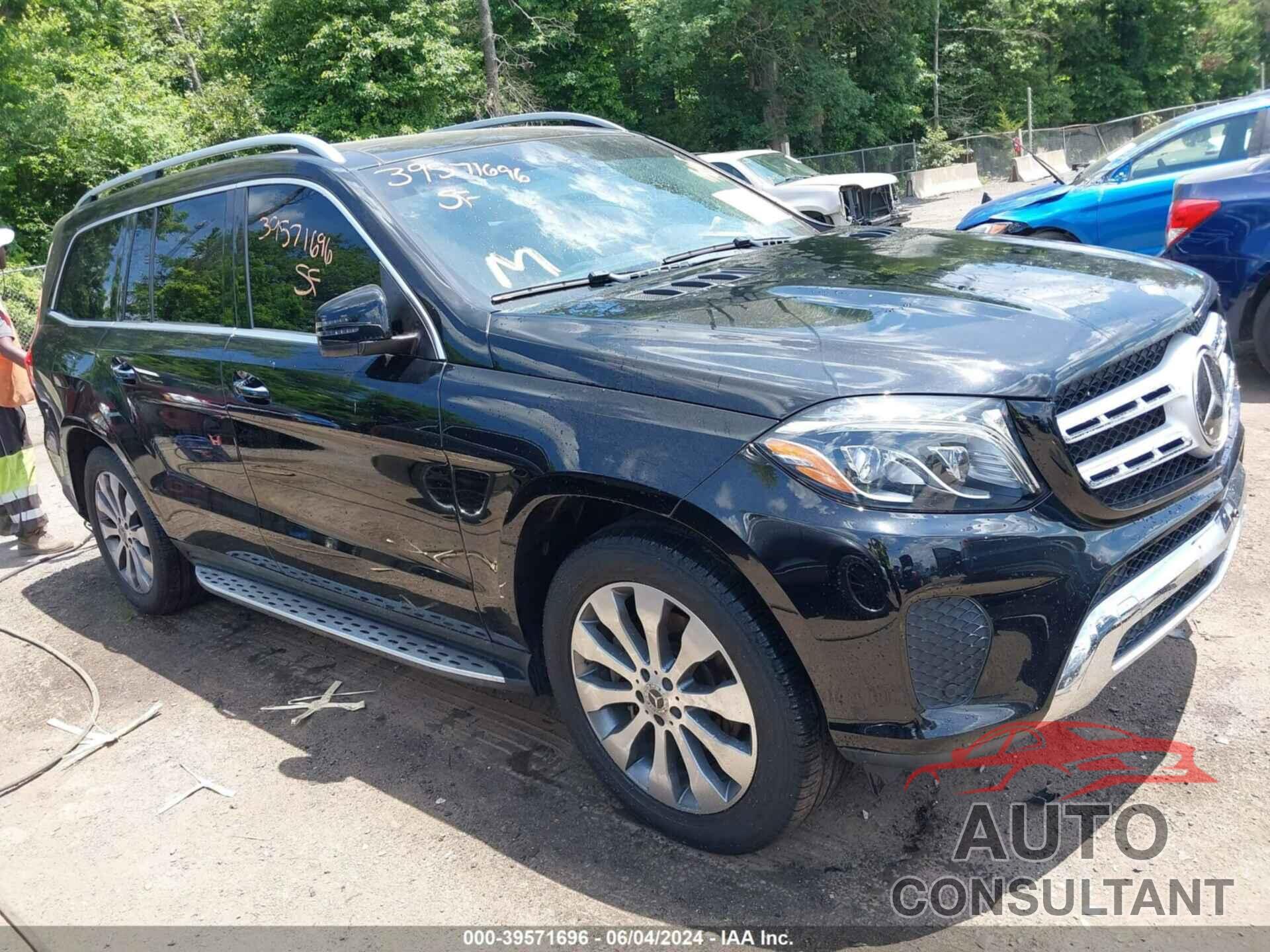 MERCEDES-BENZ GLS 450 2017 - 4JGDF6EE4HA929407