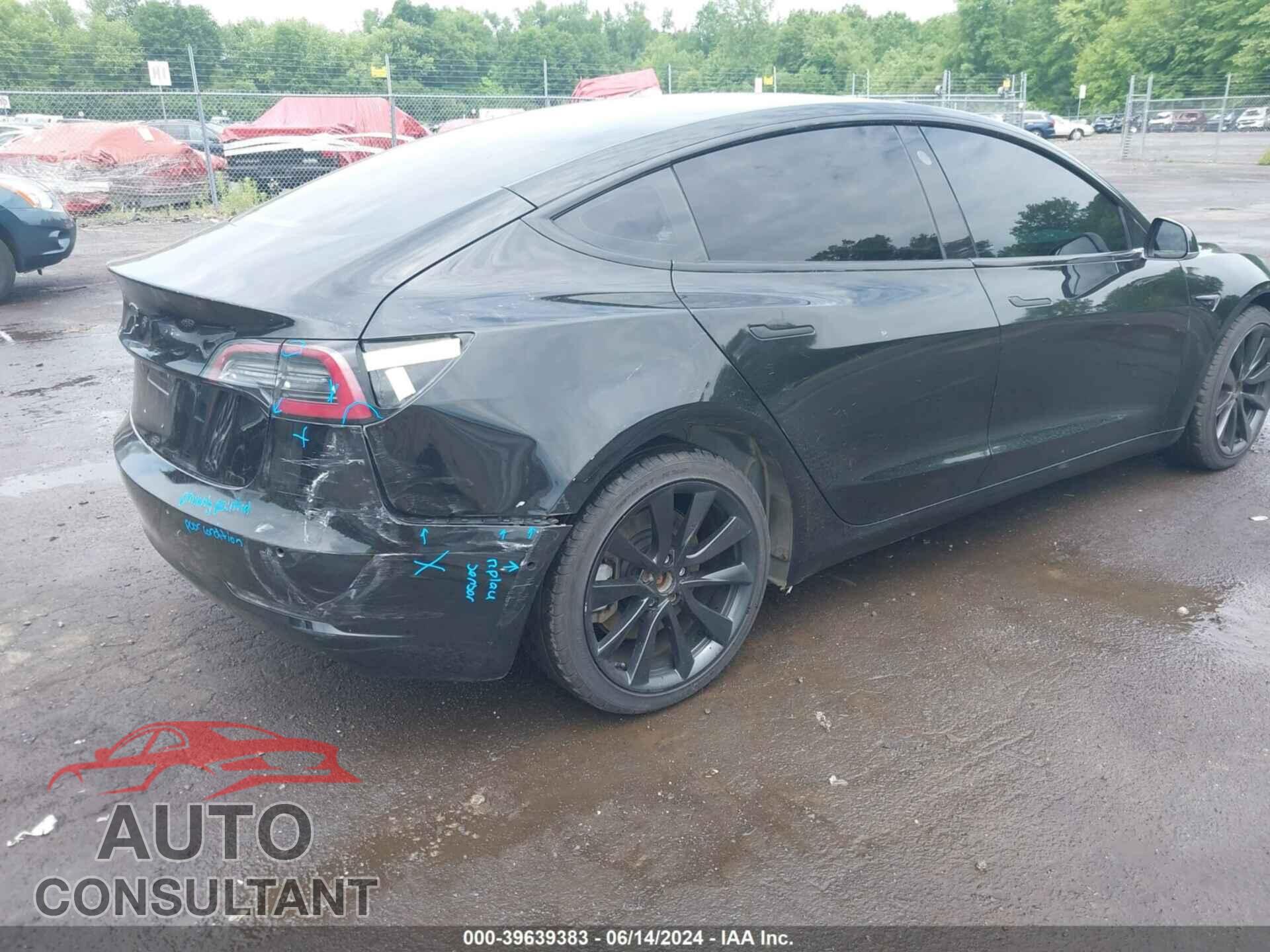 TESLA MODEL 3 2018 - 5YJ3E1EB5JF113394