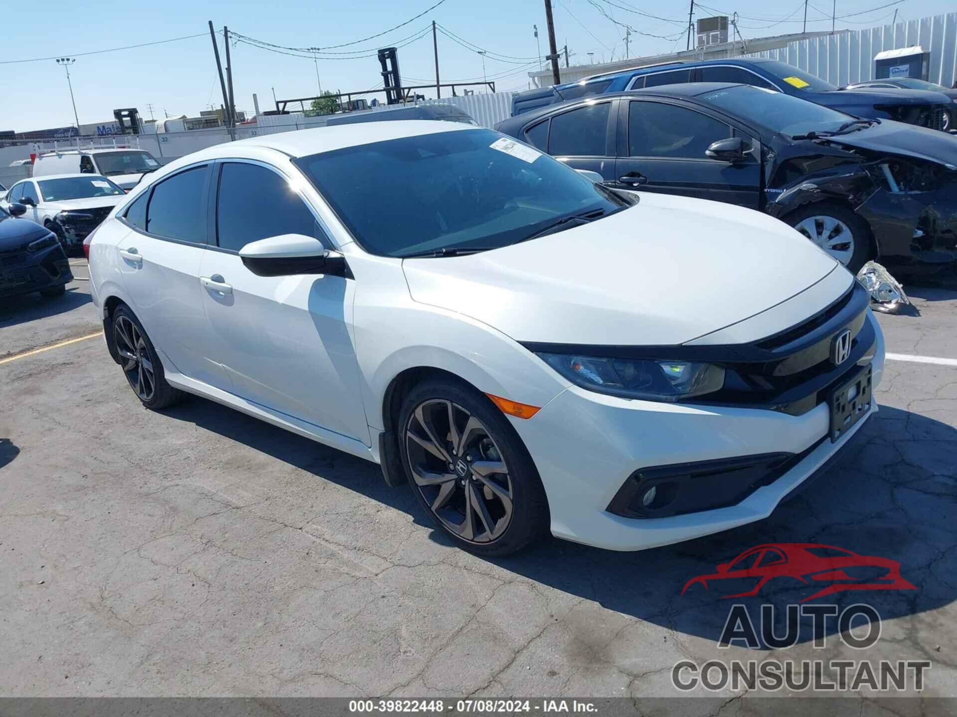 HONDA CIVIC 2021 - 2HGFC2F86MH541437