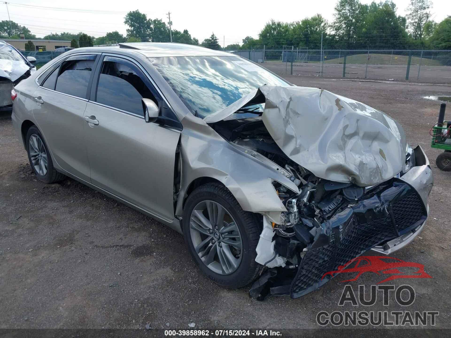 TOYOTA CAMRY 2017 - 4T1BF1FK9HU347638