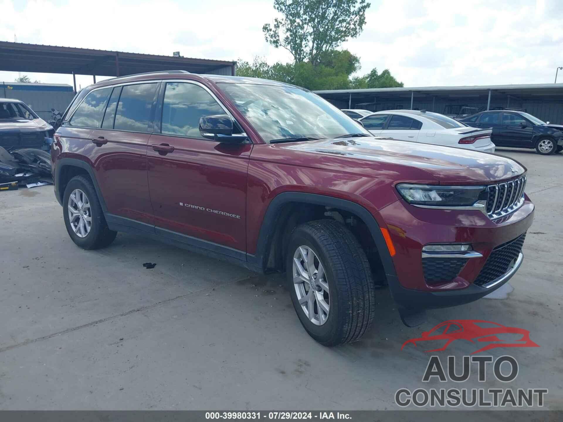 JEEP GRAND CHEROKEE 2022 - 1C4RJHBG0N8593610
