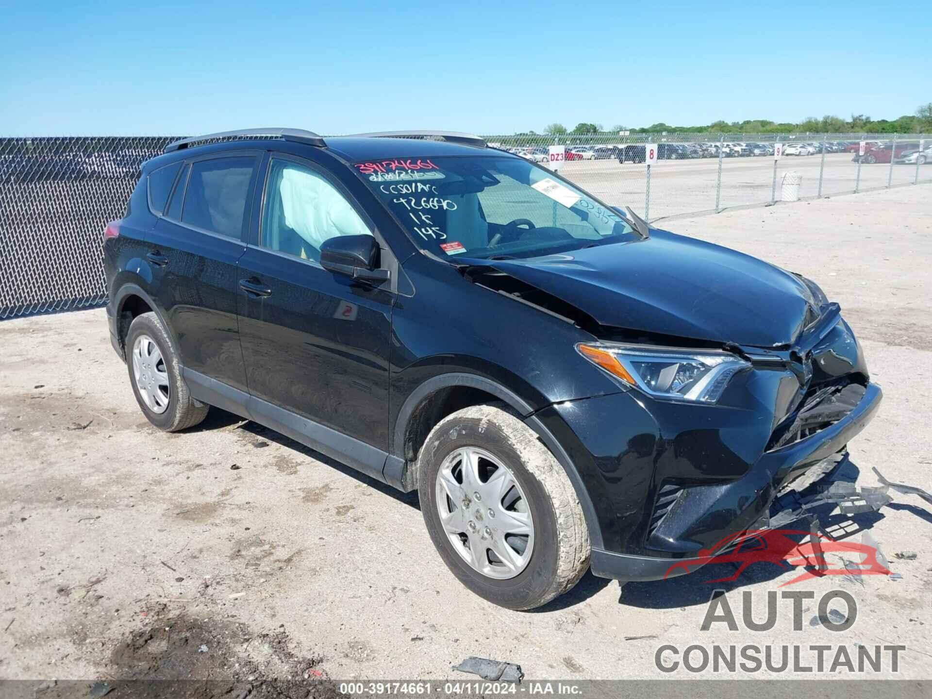 TOYOTA RAV4 2018 - 2T3ZFREV3JW482023