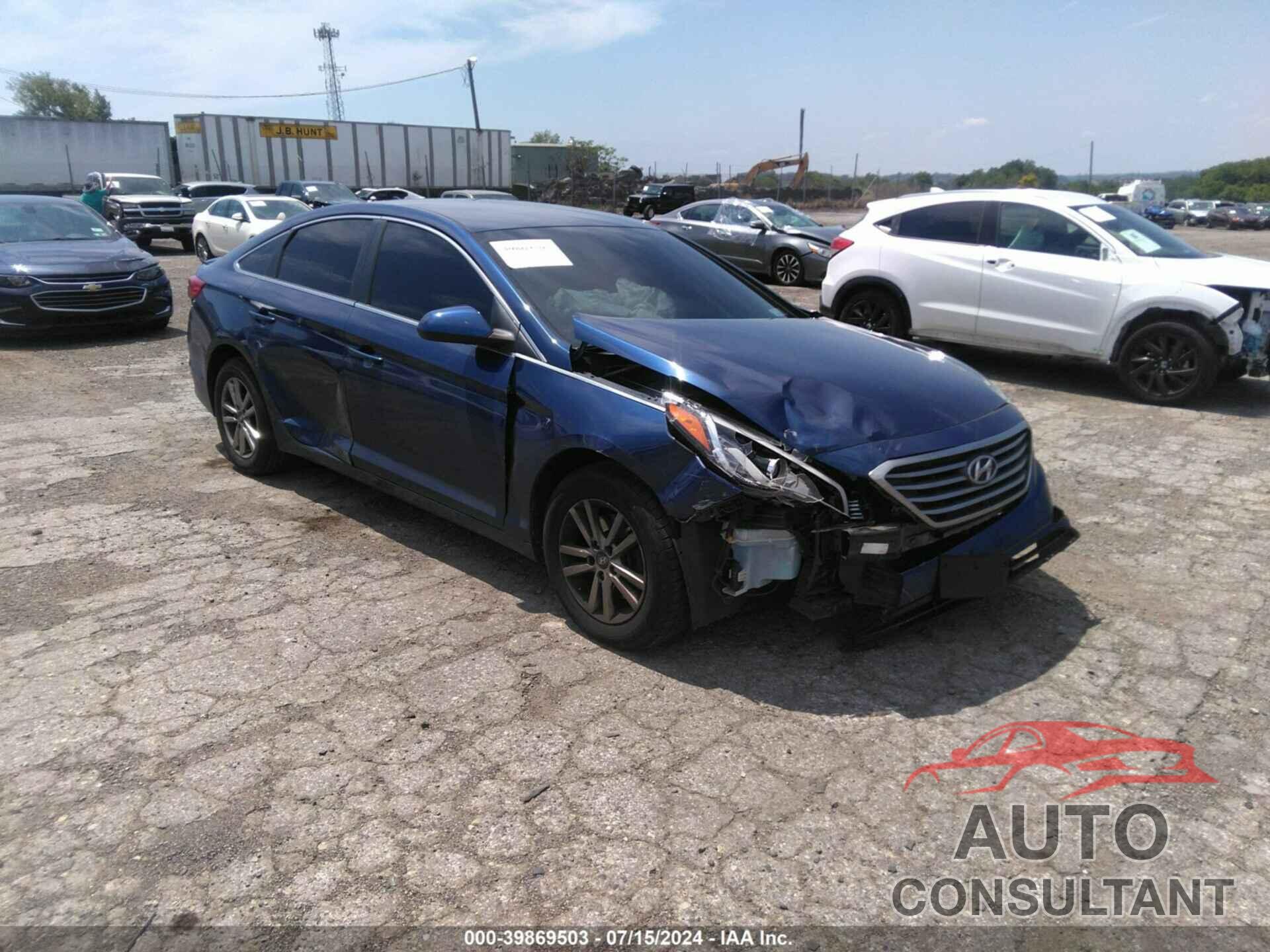 HYUNDAI SONATA 2016 - 5NPE24AF1GH361048