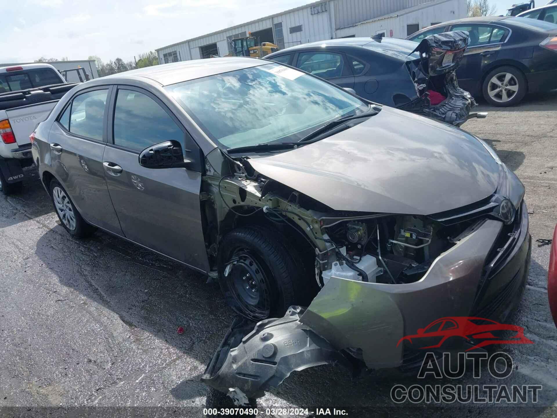 TOYOTA COROLLA 2017 - 2T1BURHE8HC839946