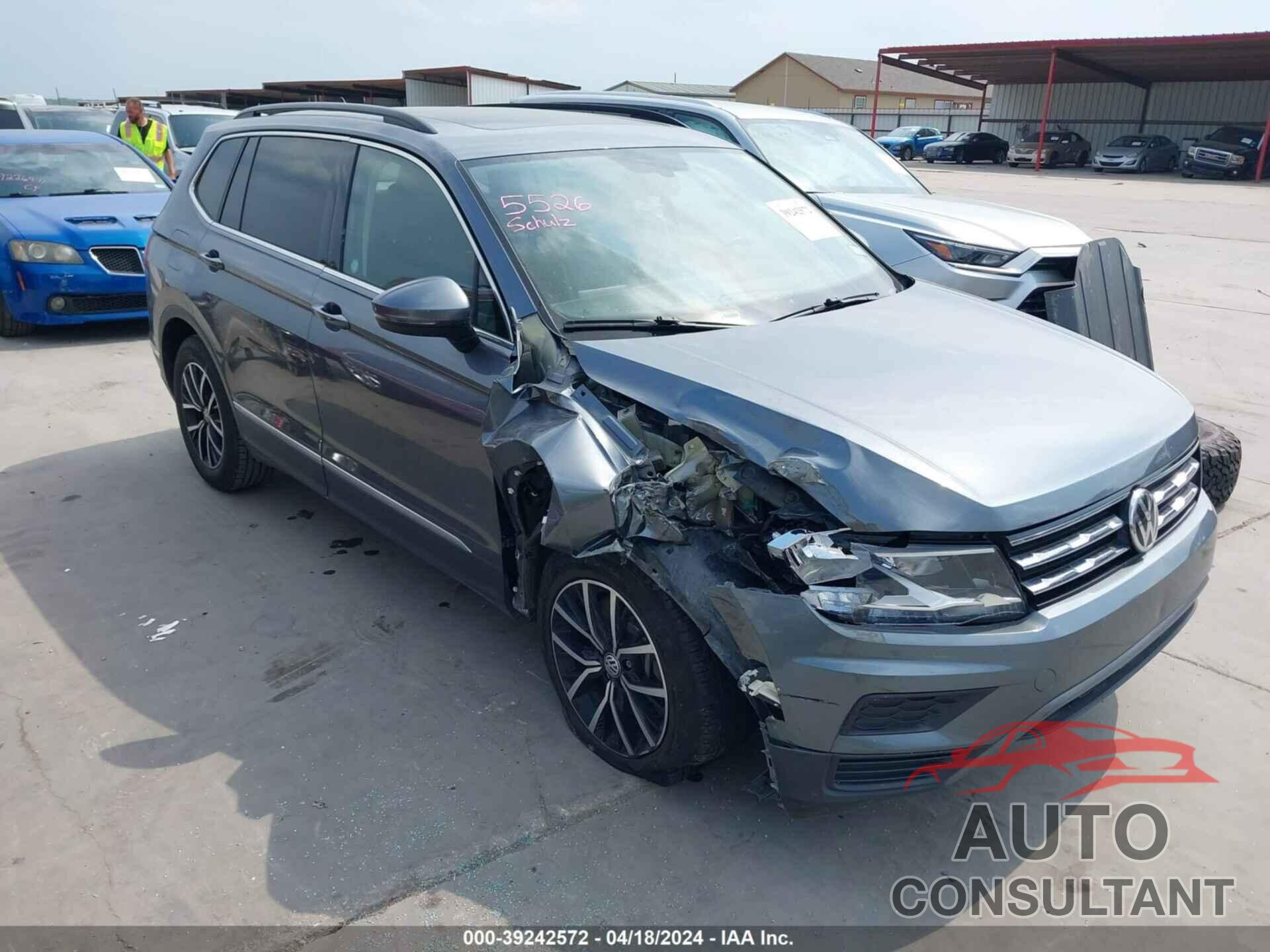 VOLKSWAGEN TIGUAN 2021 - 3VV3B7AX7MM106087