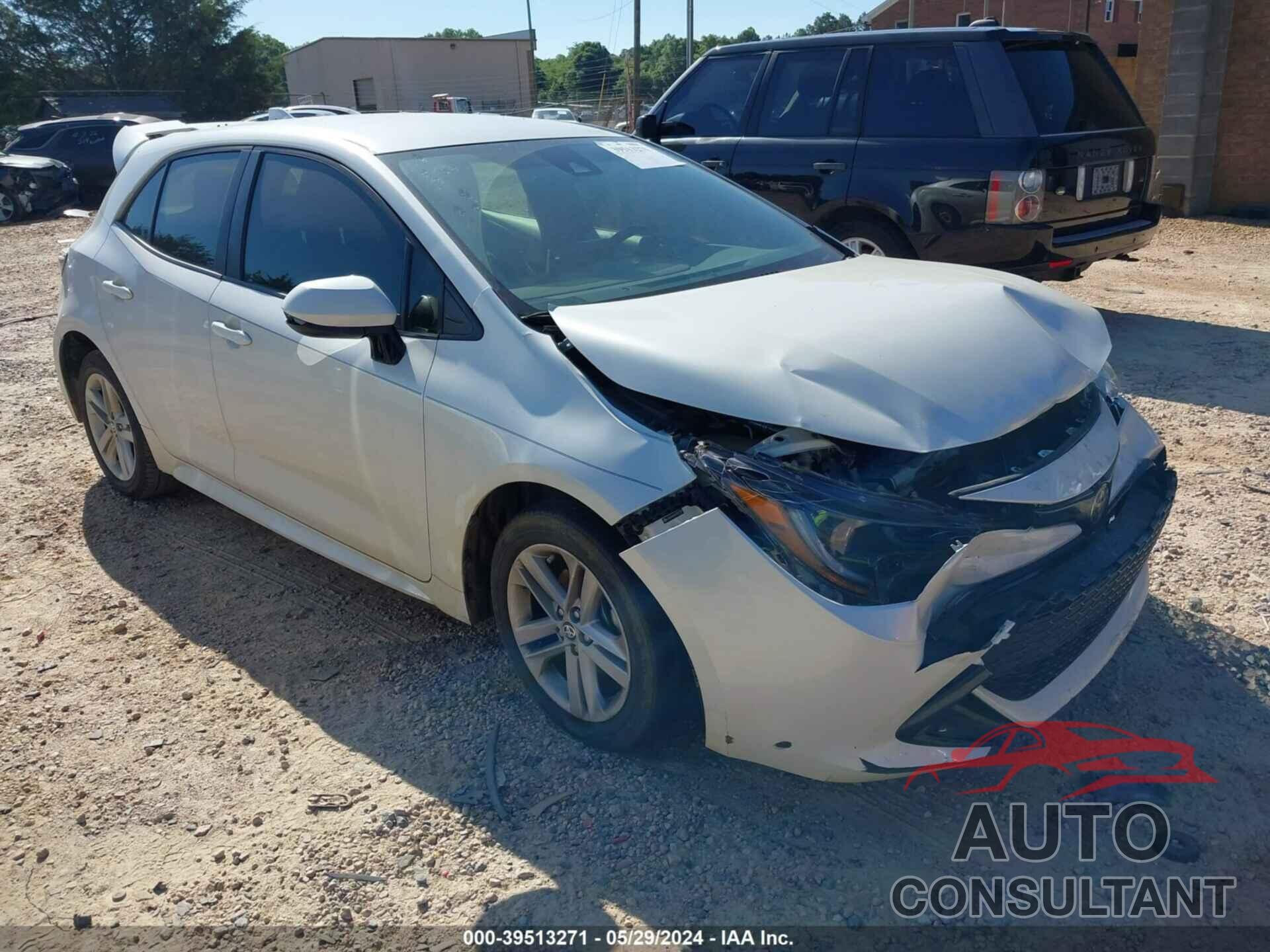 TOYOTA COROLLA 2019 - JTNK4RBEXK3069687