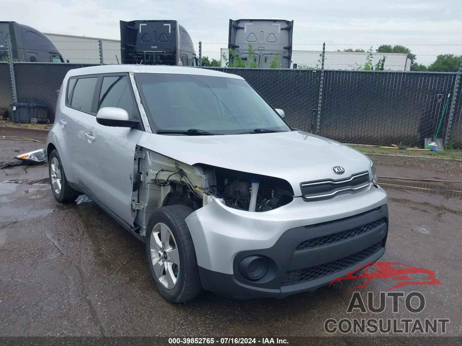 KIA SOUL 2019 - KNDJN2A26K7001214