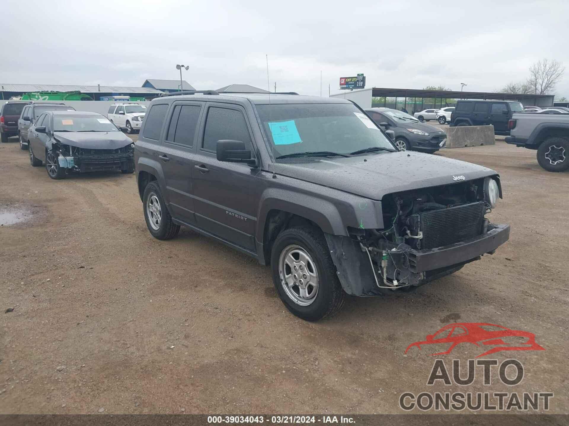 JEEP PATRIOT 2016 - 1C4NJPBB5GD536598