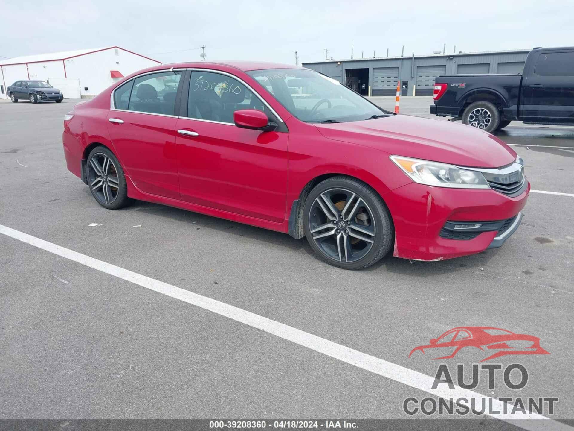 HONDA ACCORD 2017 - 1HGCR2F55HA163123