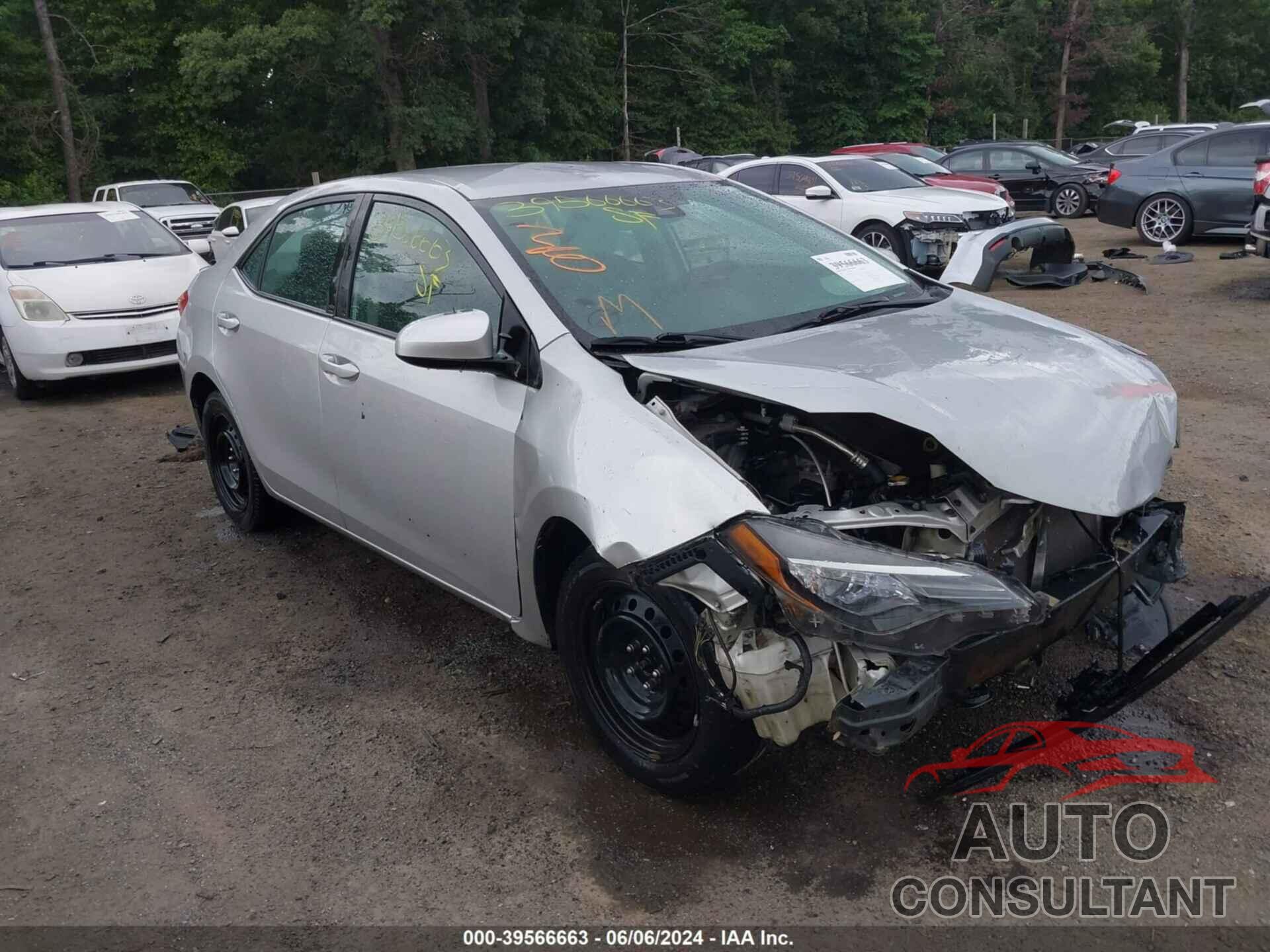 TOYOTA COROLLA 2017 - 5YFBURHE2HP616401