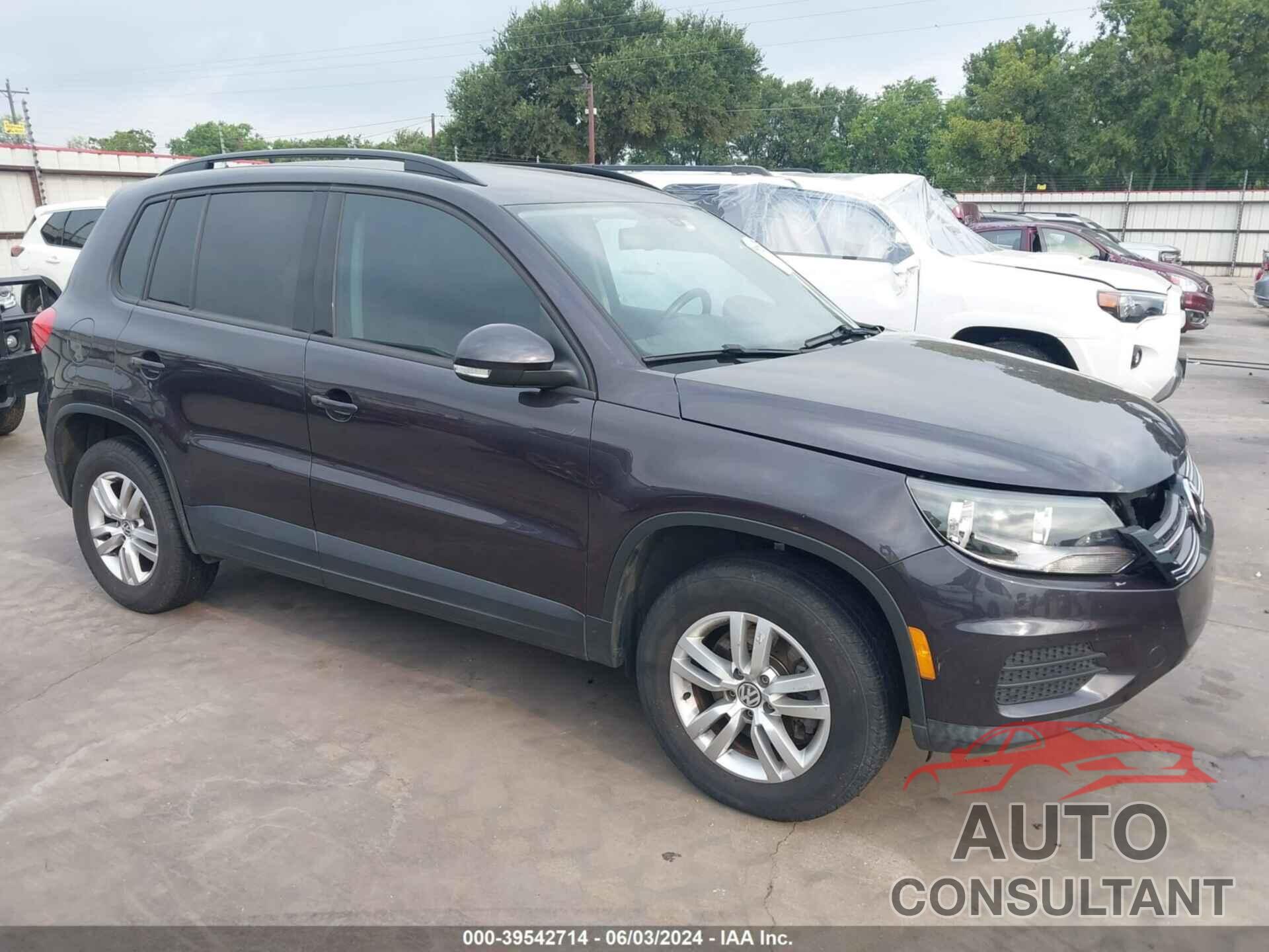 VOLKSWAGEN TIGUAN 2016 - WVGAV7AX2GW587993