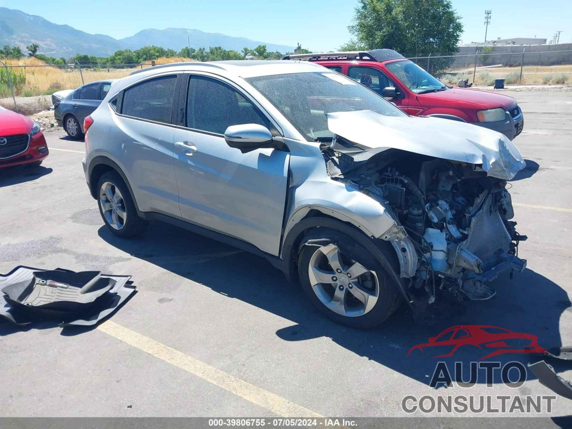 HONDA HR-V 2016 - 3CZRU6H74GM766461