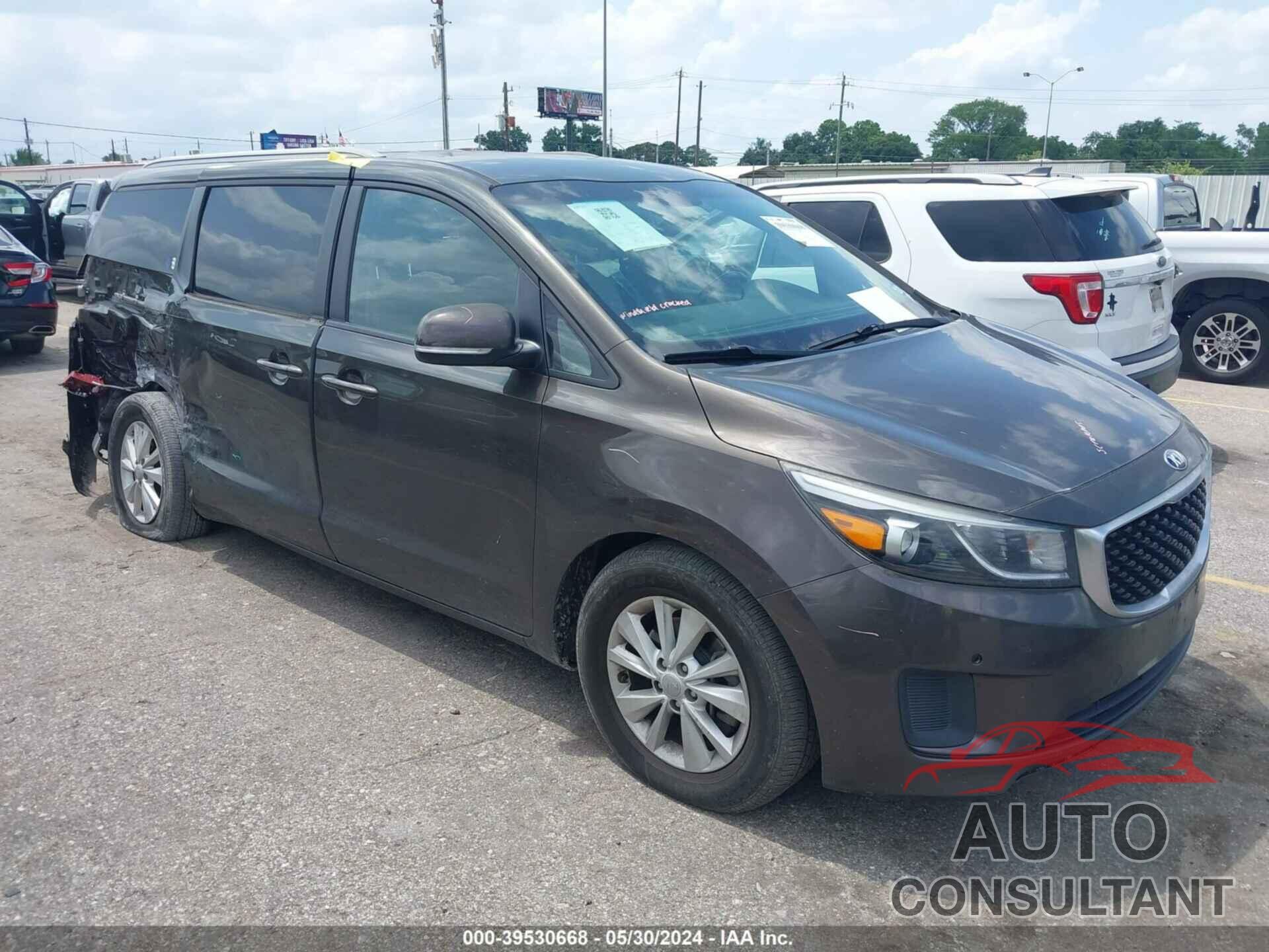 KIA SEDONA 2017 - KNDMB5C11H6282199