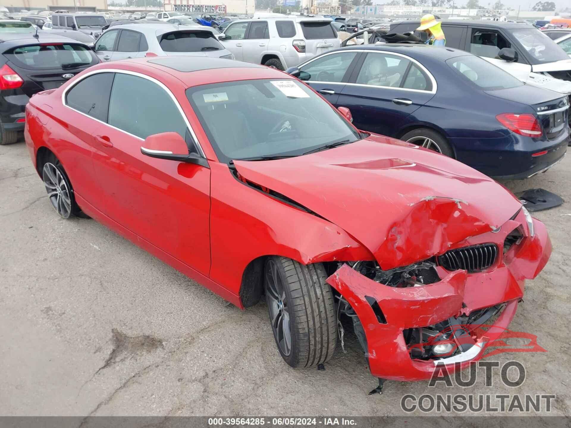 BMW 228I 2016 - WBA1F9C51GV742349