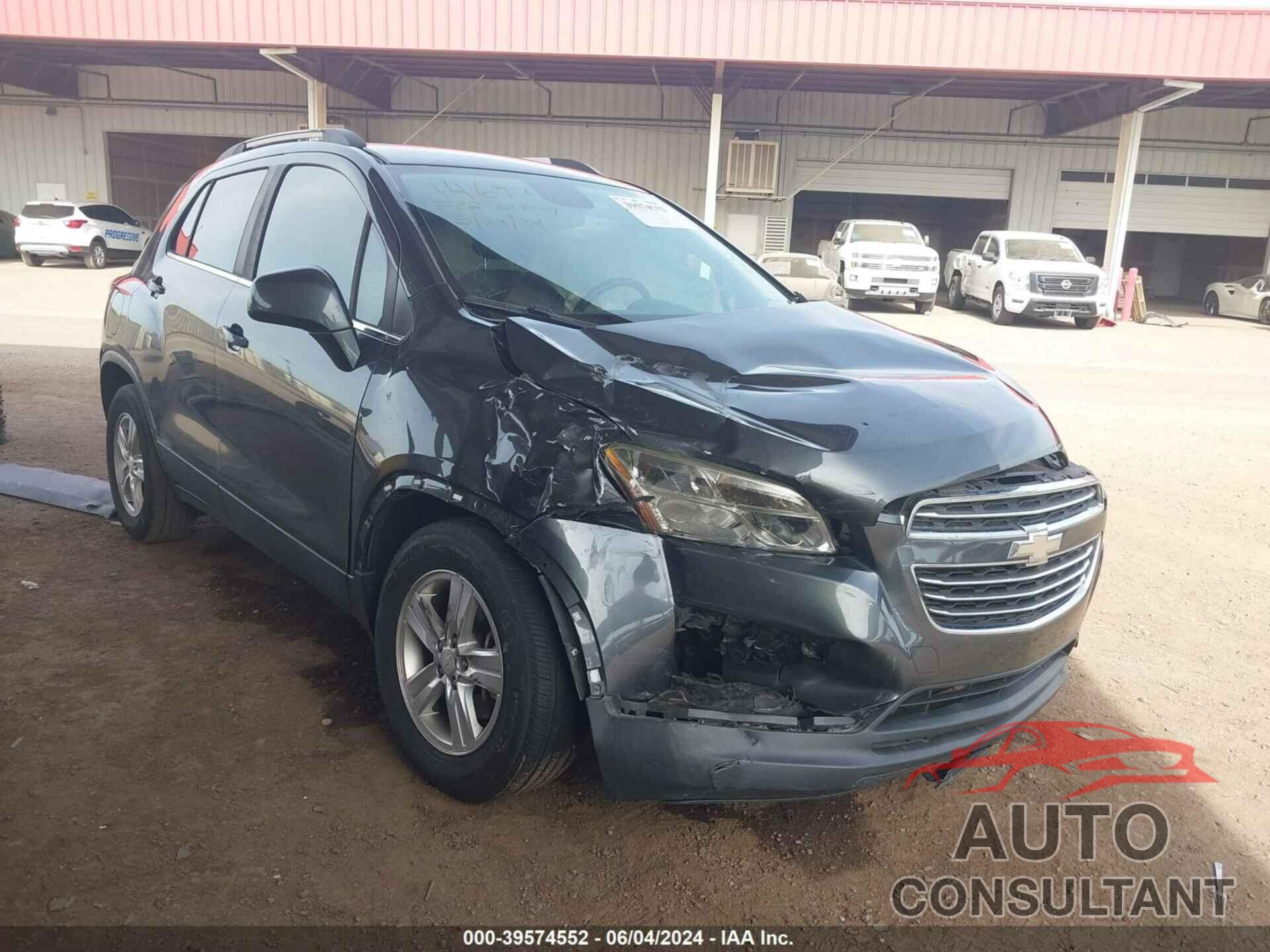 CHEVROLET TRAX 2016 - 3GNCJLSB3GL265090