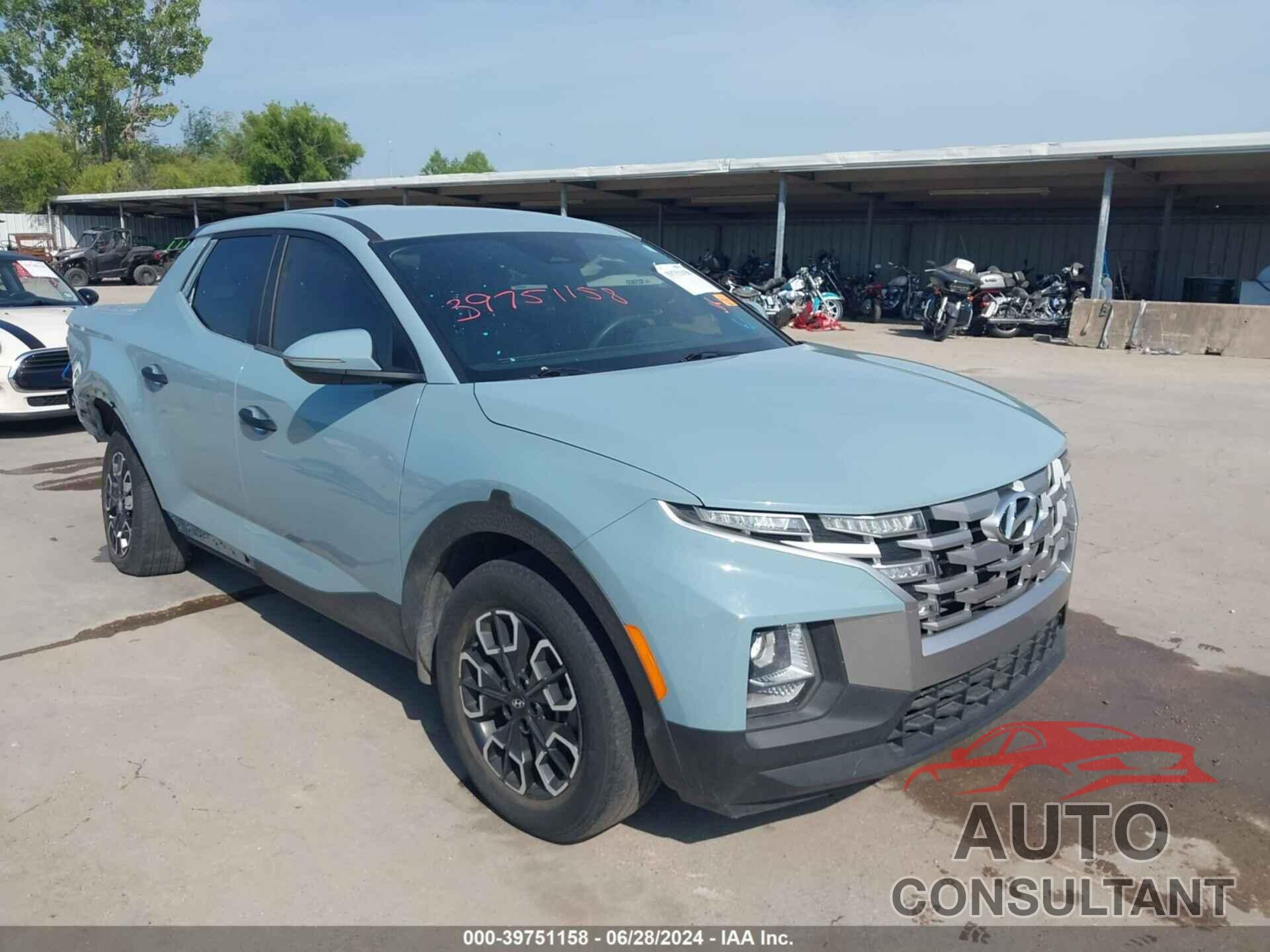 HYUNDAI SANTA CRUZ 2022 - 5NTJBDAE7NH013792