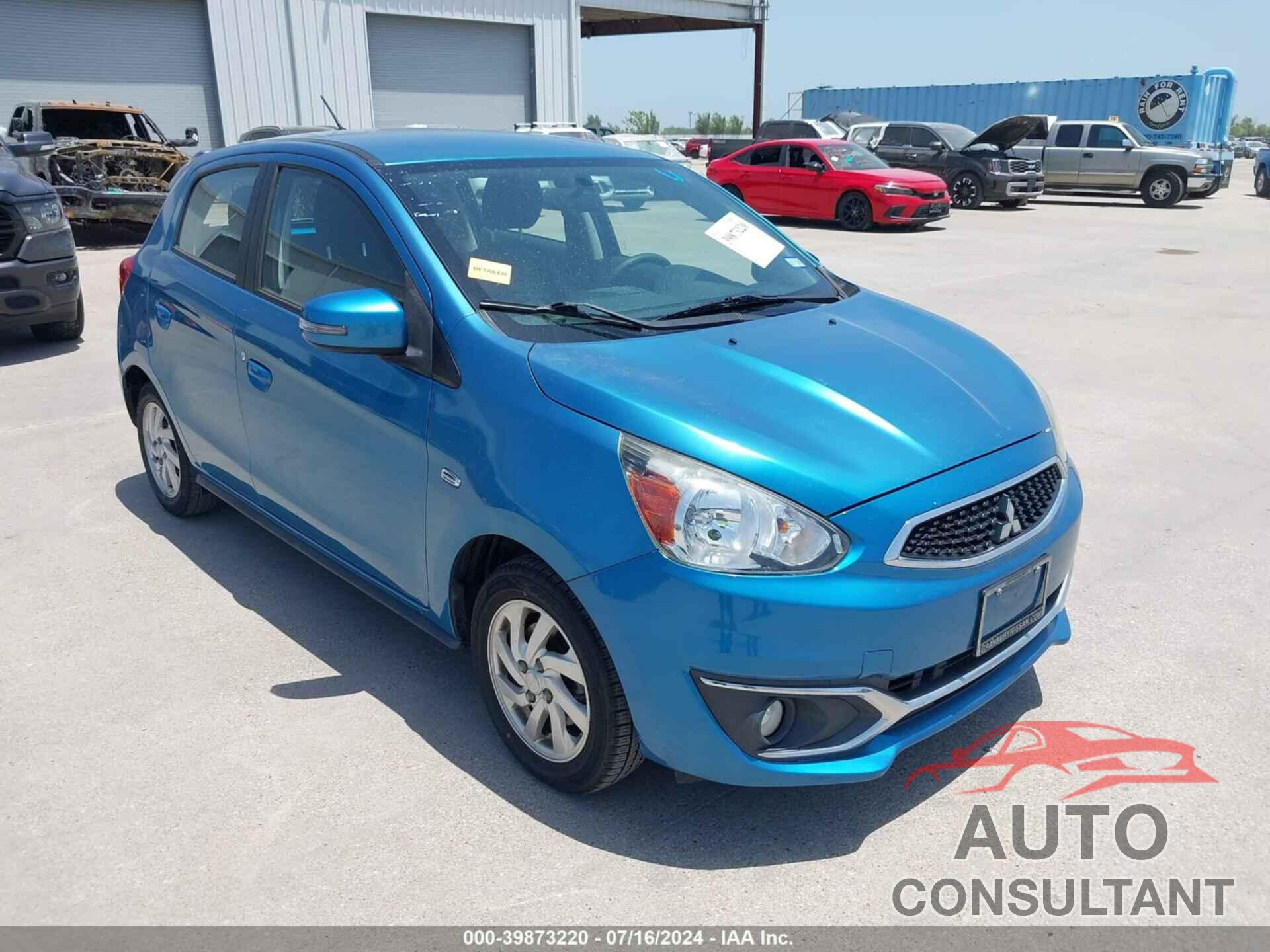 MITSUBISHI MIRAGE 2017 - ML32A4HJ0HH005399