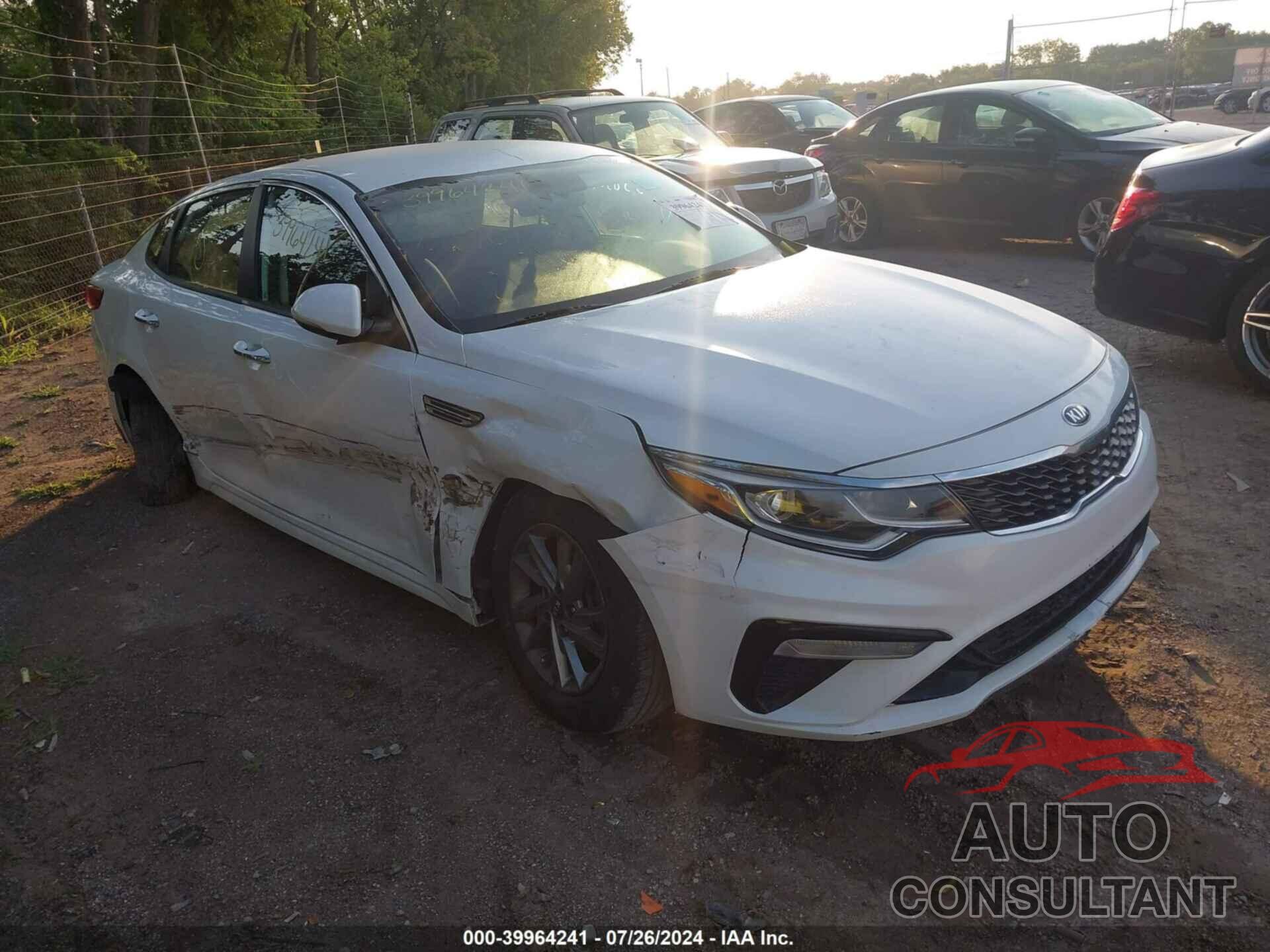 KIA OPTIMA 2019 - 5XXGT4L31KG358504