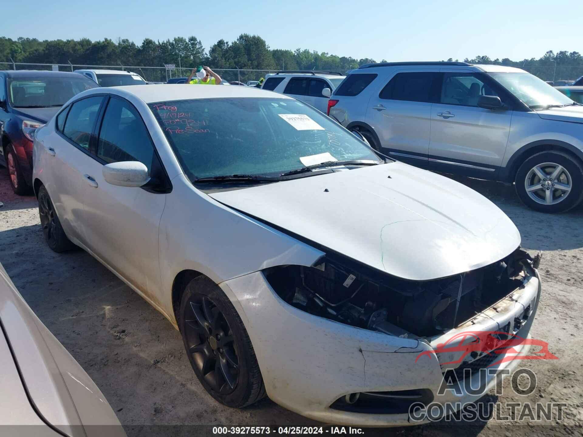 DODGE DART 2016 - 1C3CDFBB8GD540027