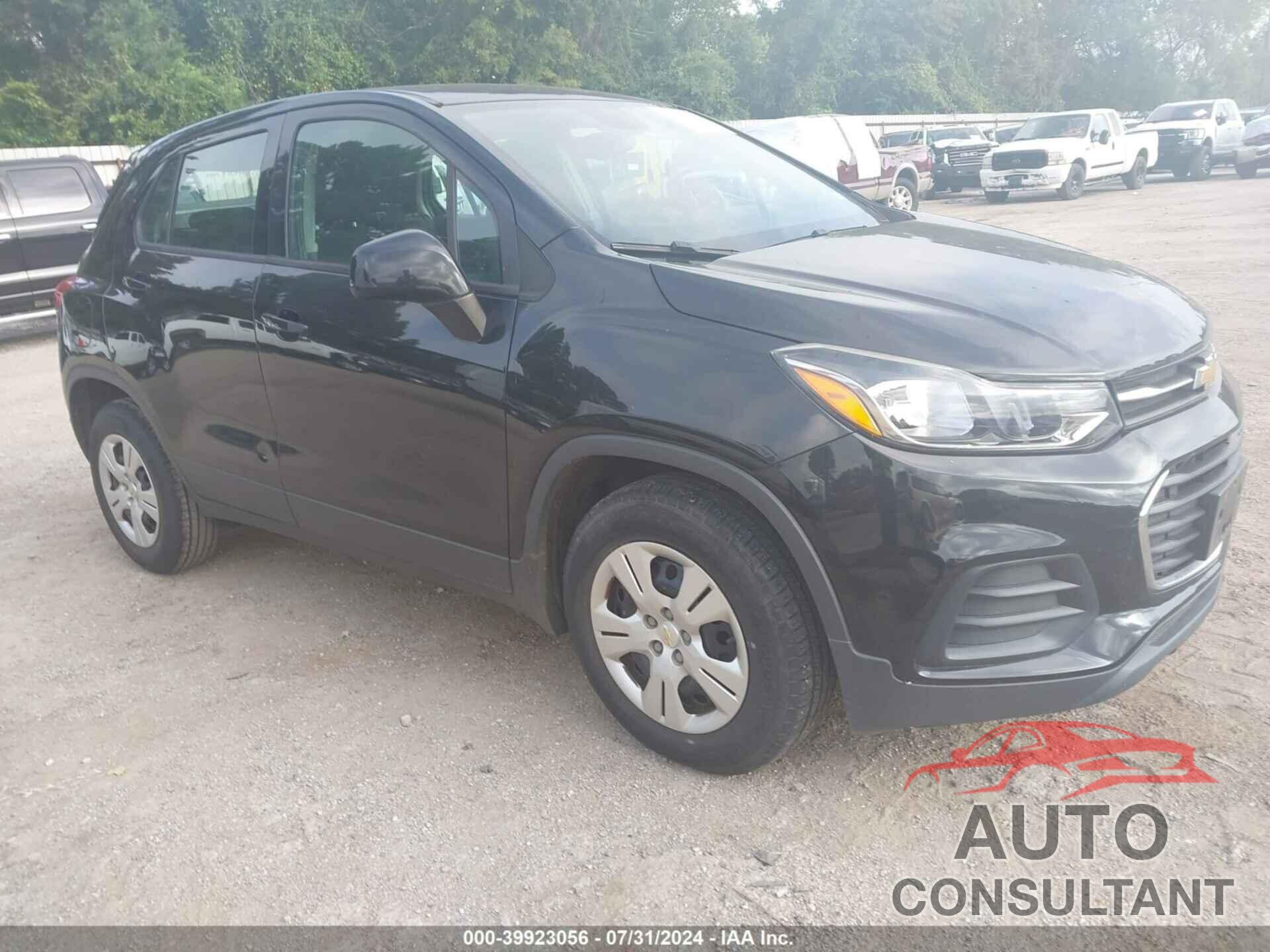 CHEVROLET TRAX 2017 - 3GNCJKSB0HL236254