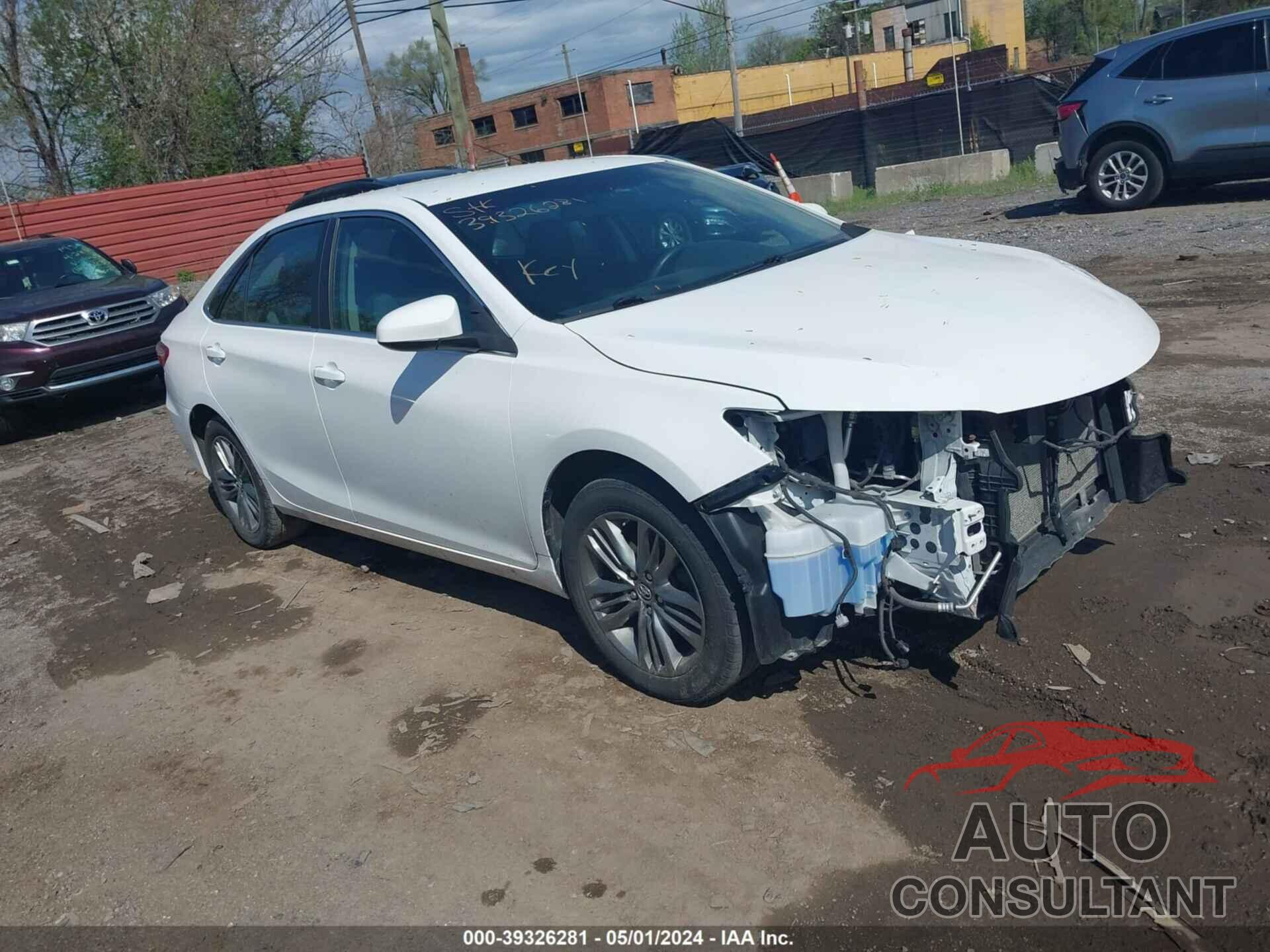 TOYOTA CAMRY 2017 - 4T1BF1FK5HU313633