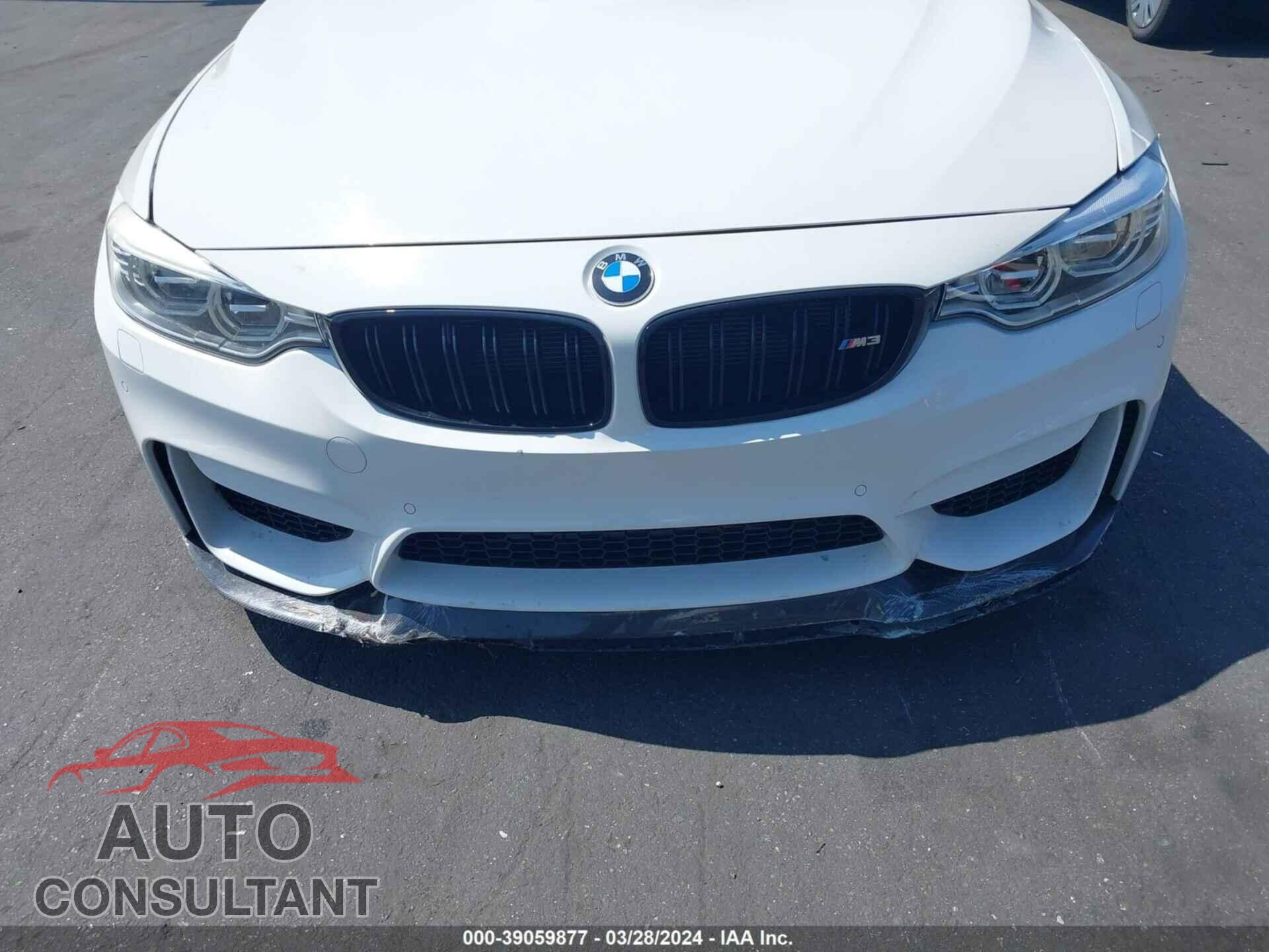 BMW M3 2017 - WBS8M9C33H5G86157