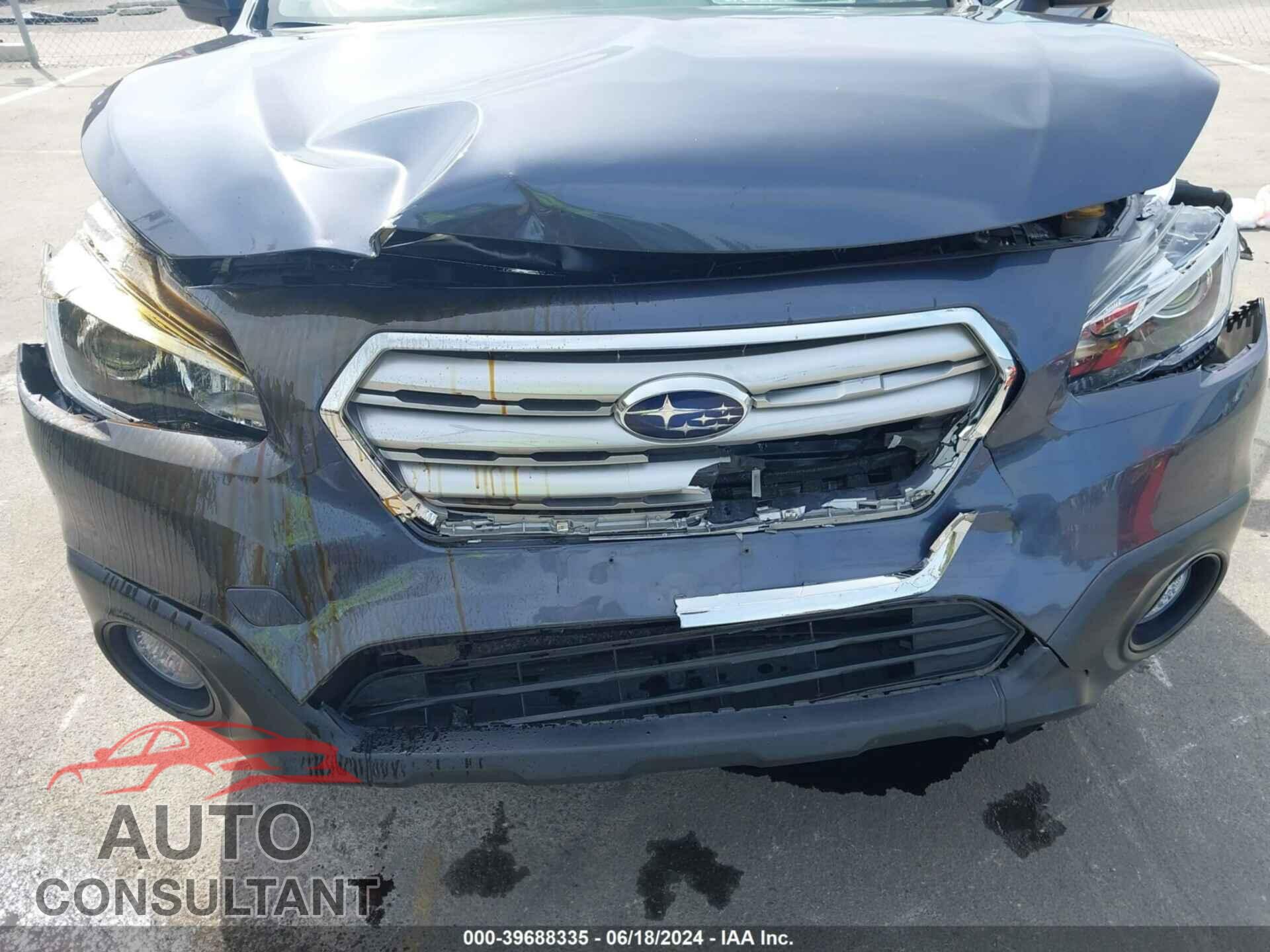 SUBARU OUTBACK 2017 - 4S4BSADCXH3246041