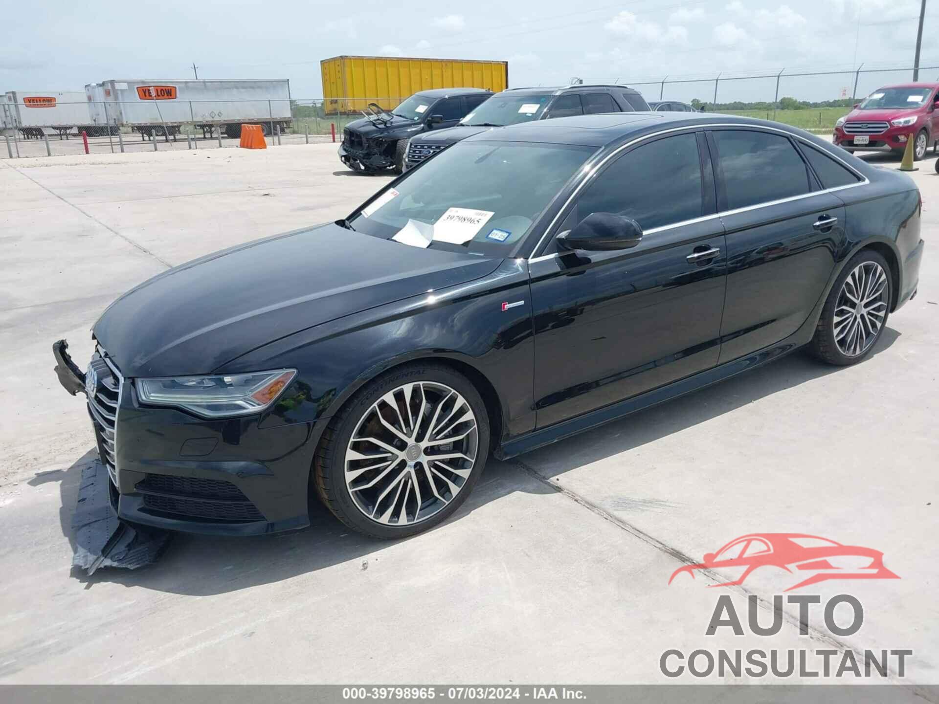 AUDI A6 2018 - WAUG3AFC0JN098669