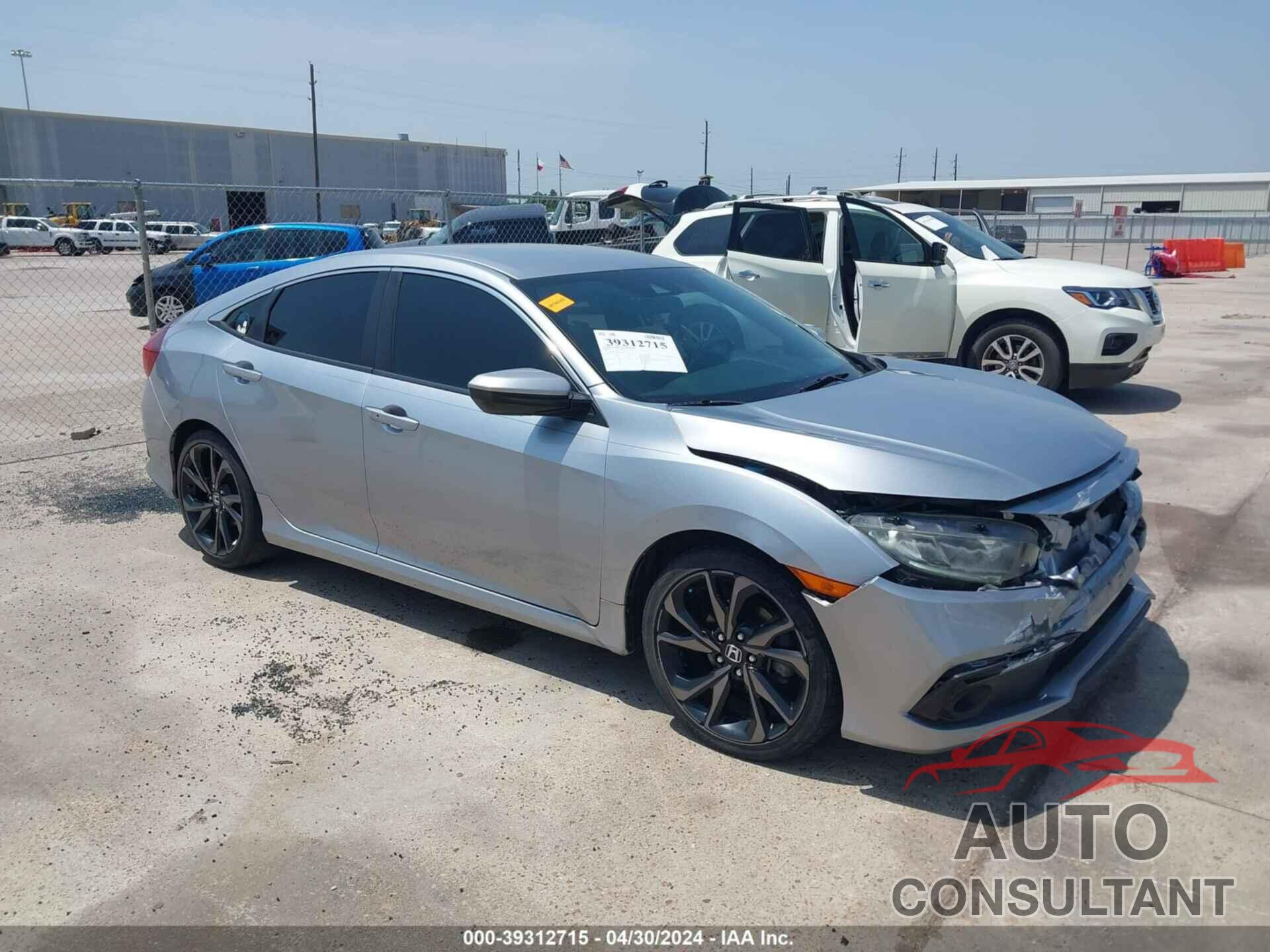 HONDA CIVIC 2019 - 19XFC2F84KE034057