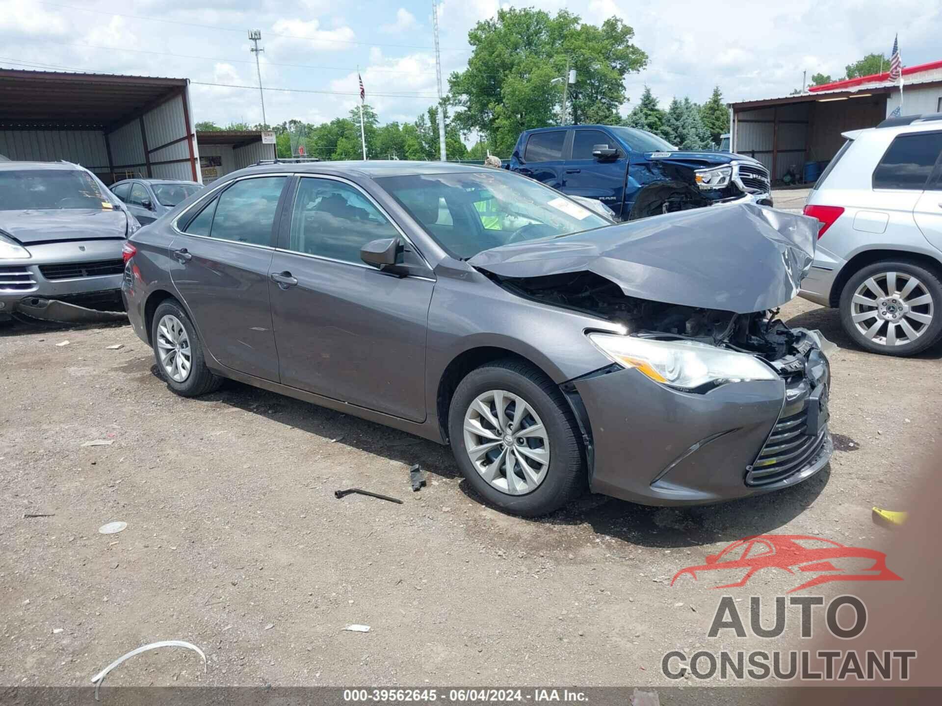 TOYOTA CAMRY 2017 - 4T1BF1FK5HU324695