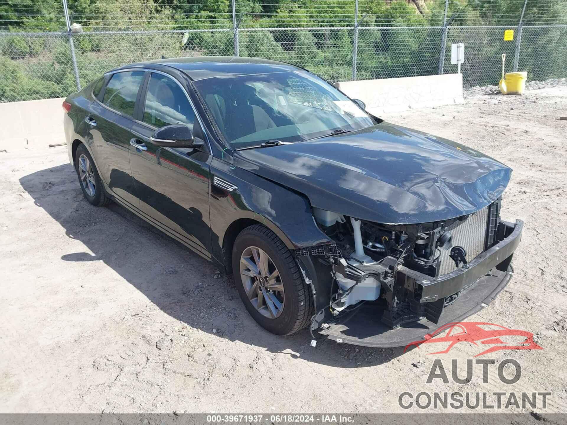 KIA OPTIMA 2019 - 5XXGT4L39KG358699