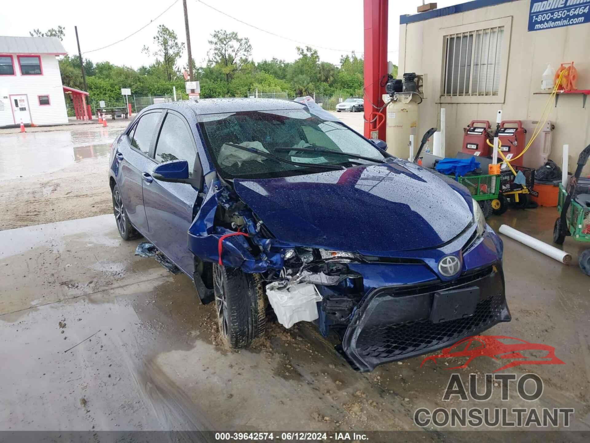 TOYOTA COROLLA 2019 - 2T1BURHE8KC130022