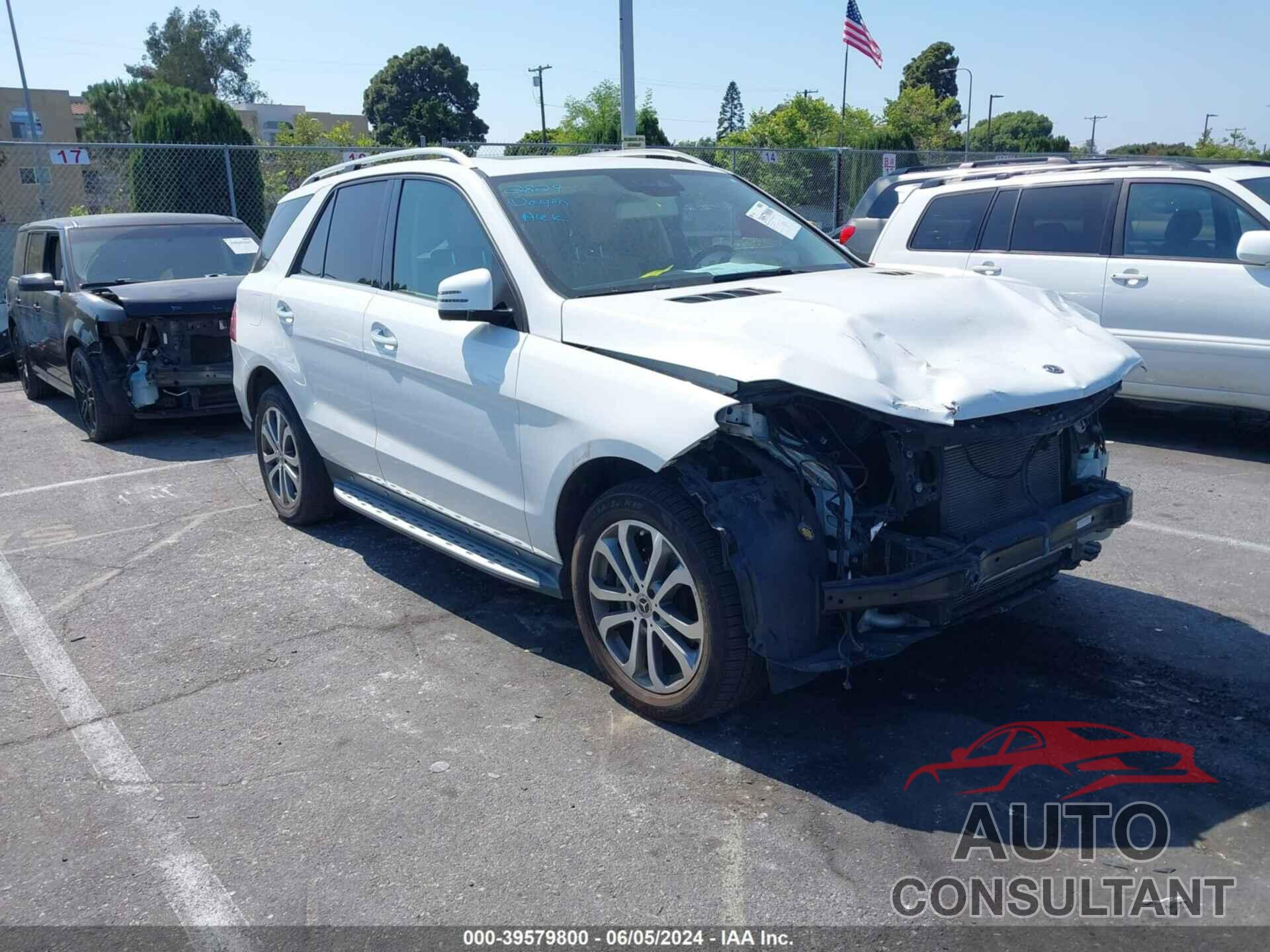MERCEDES-BENZ GLE 350 2018 - 4JGDA5JB4JB048436