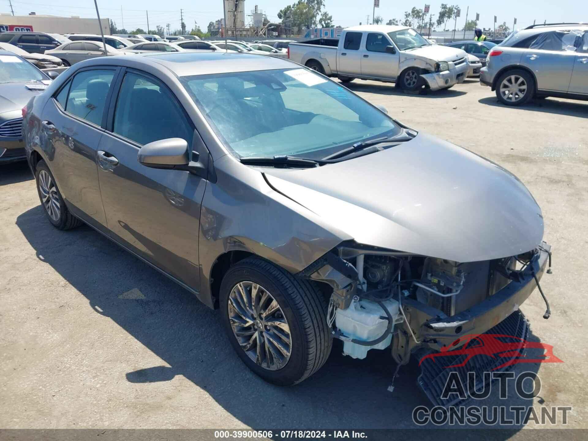 TOYOTA COROLLA 2018 - 5YFBURHE5JP784930