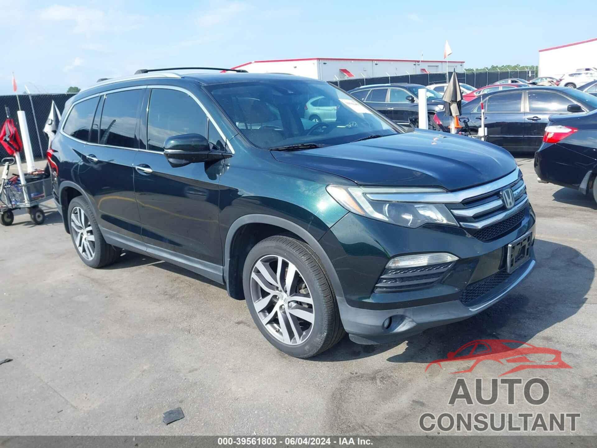 HONDA PILOT 2016 - 5FNYF6H97GB088337