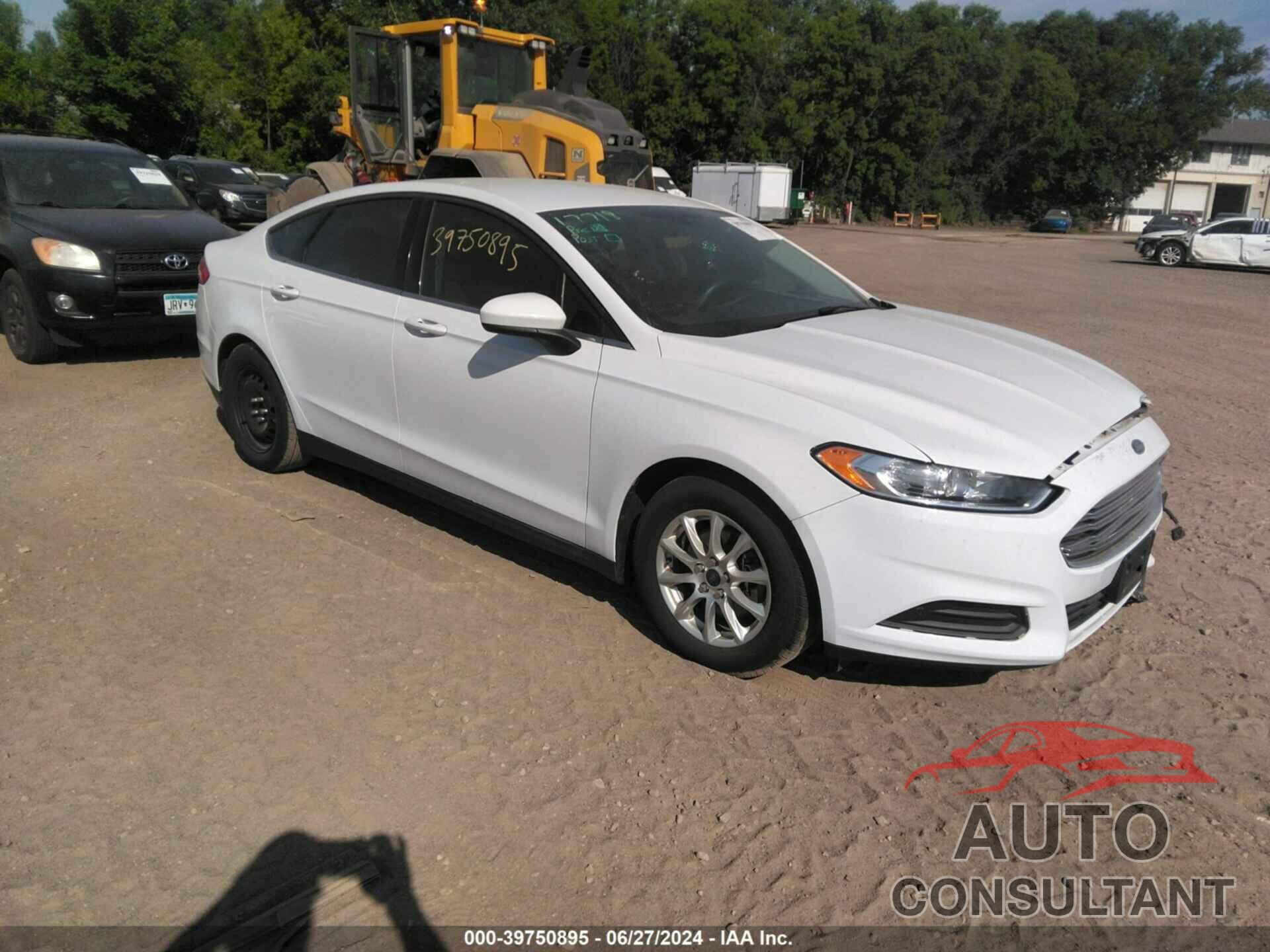 FORD FUSION 2016 - 1FA6P0G72G5121916