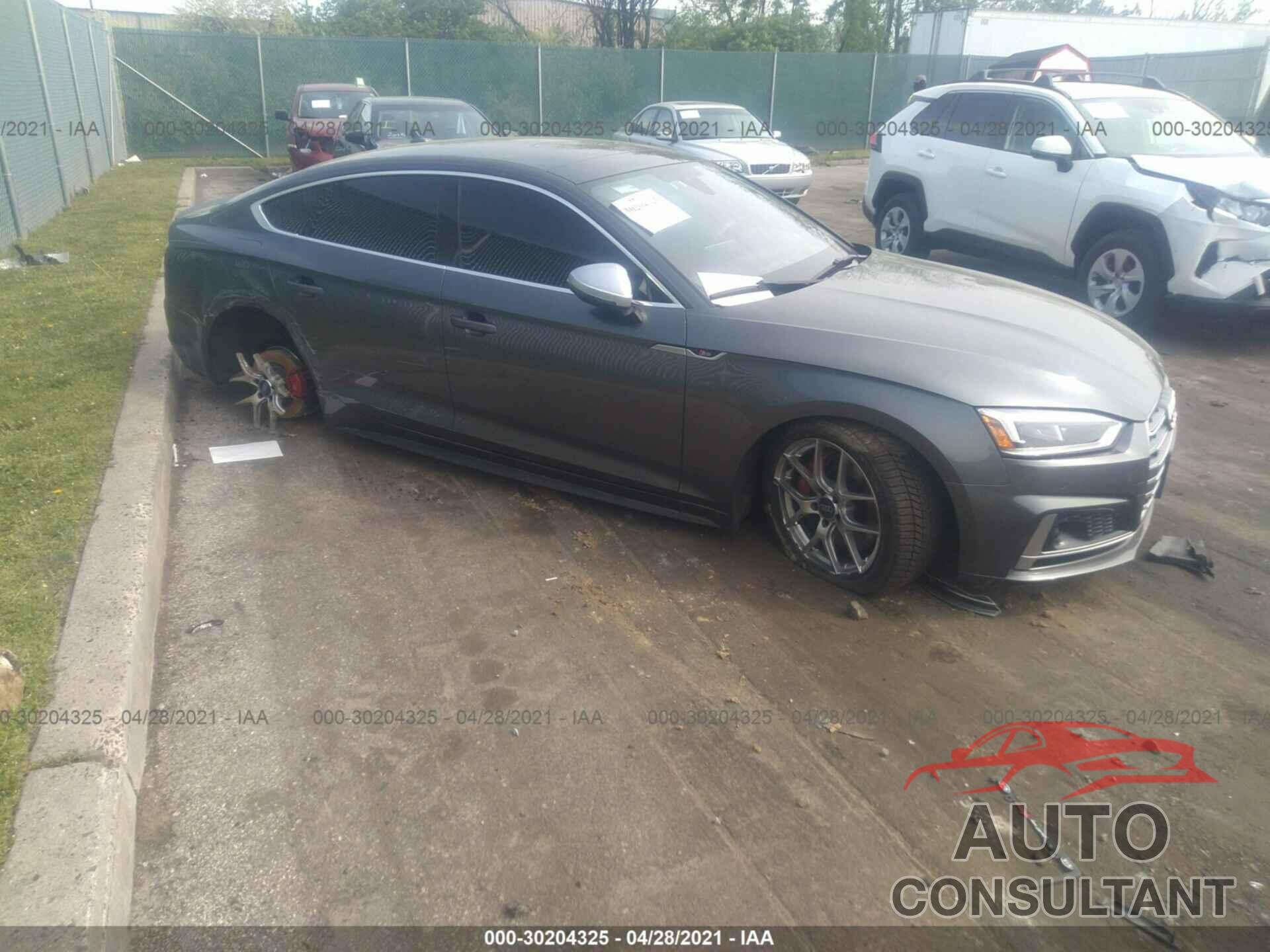 AUDI S5 SPORTBACK 2018 - WAUC4CF57JA039800