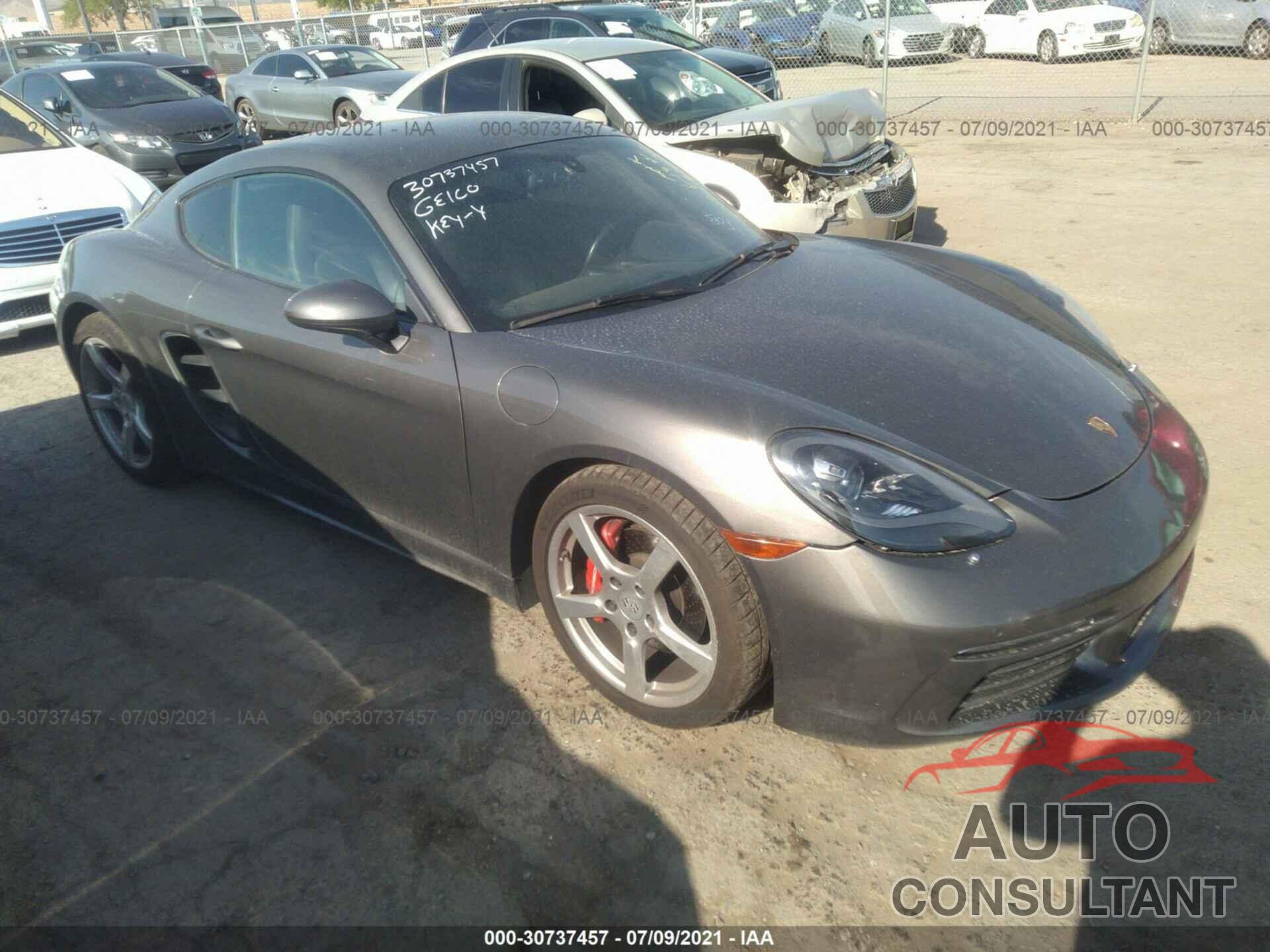 PORSCHE 718 CAYMAN 2019 - WP0AB2A83KS278252