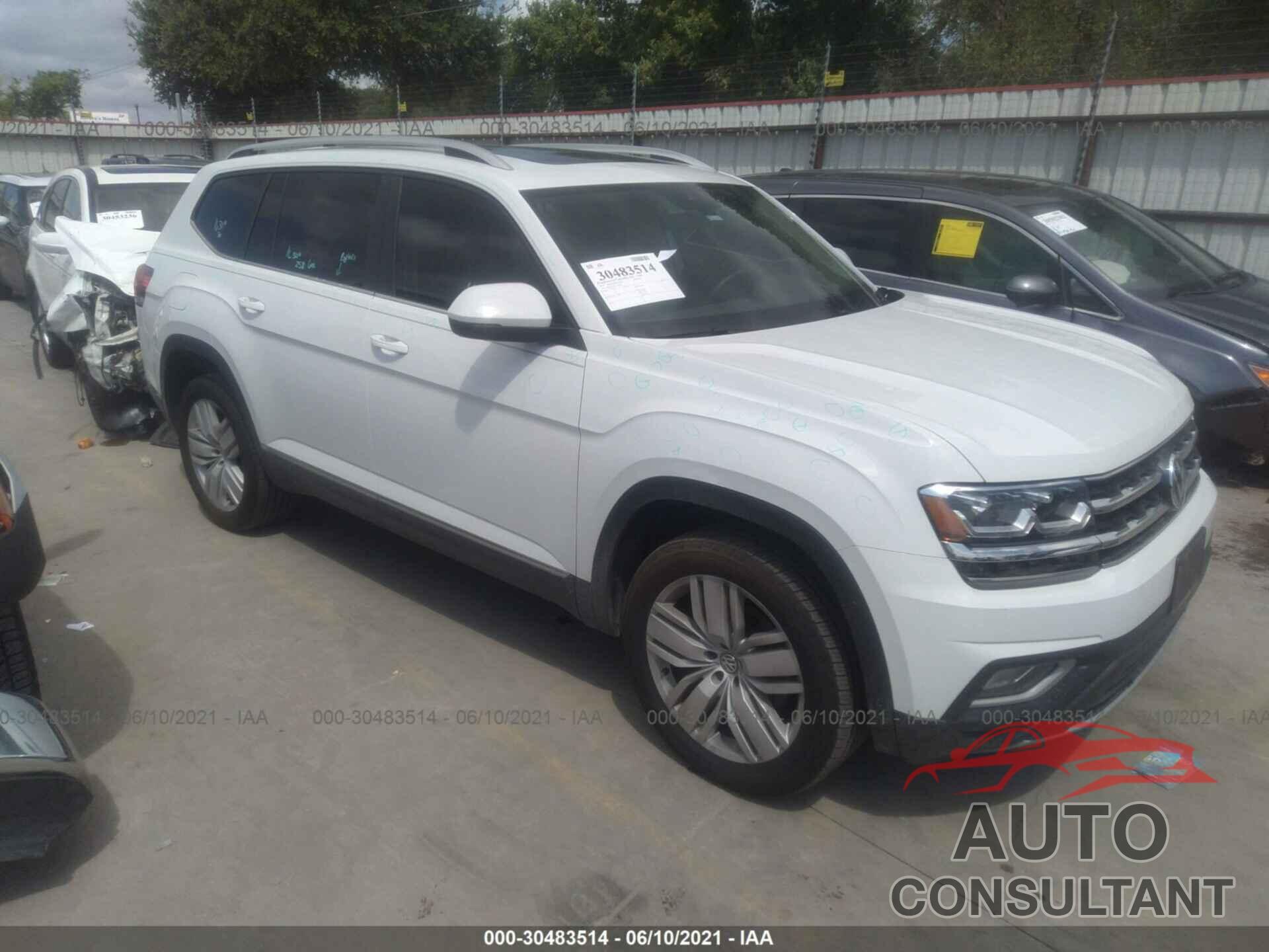 VOLKSWAGEN ATLAS 2020 - 1V2ER2CA9LC503586