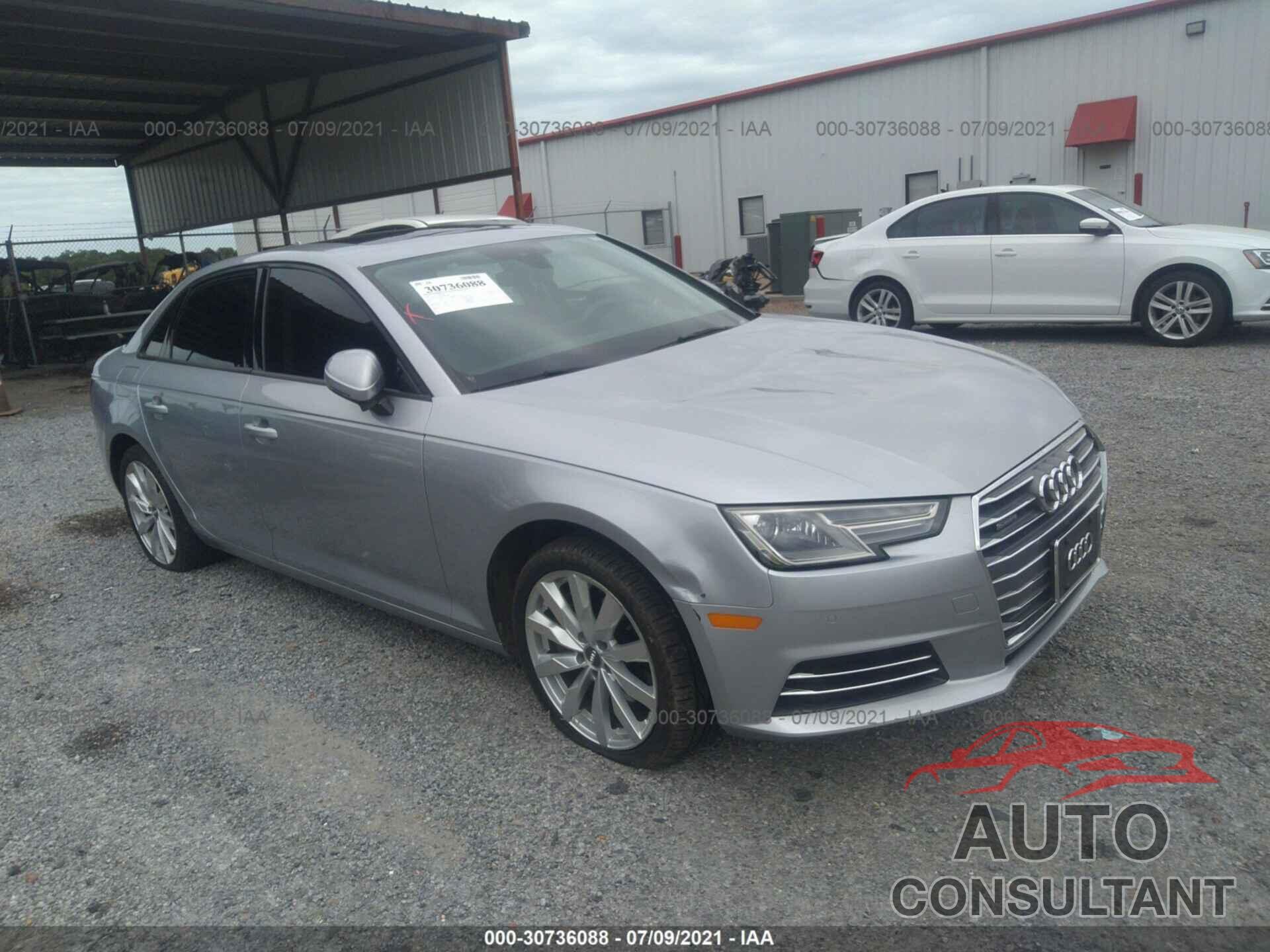 AUDI A4 2017 - WAUANAF49HN002881