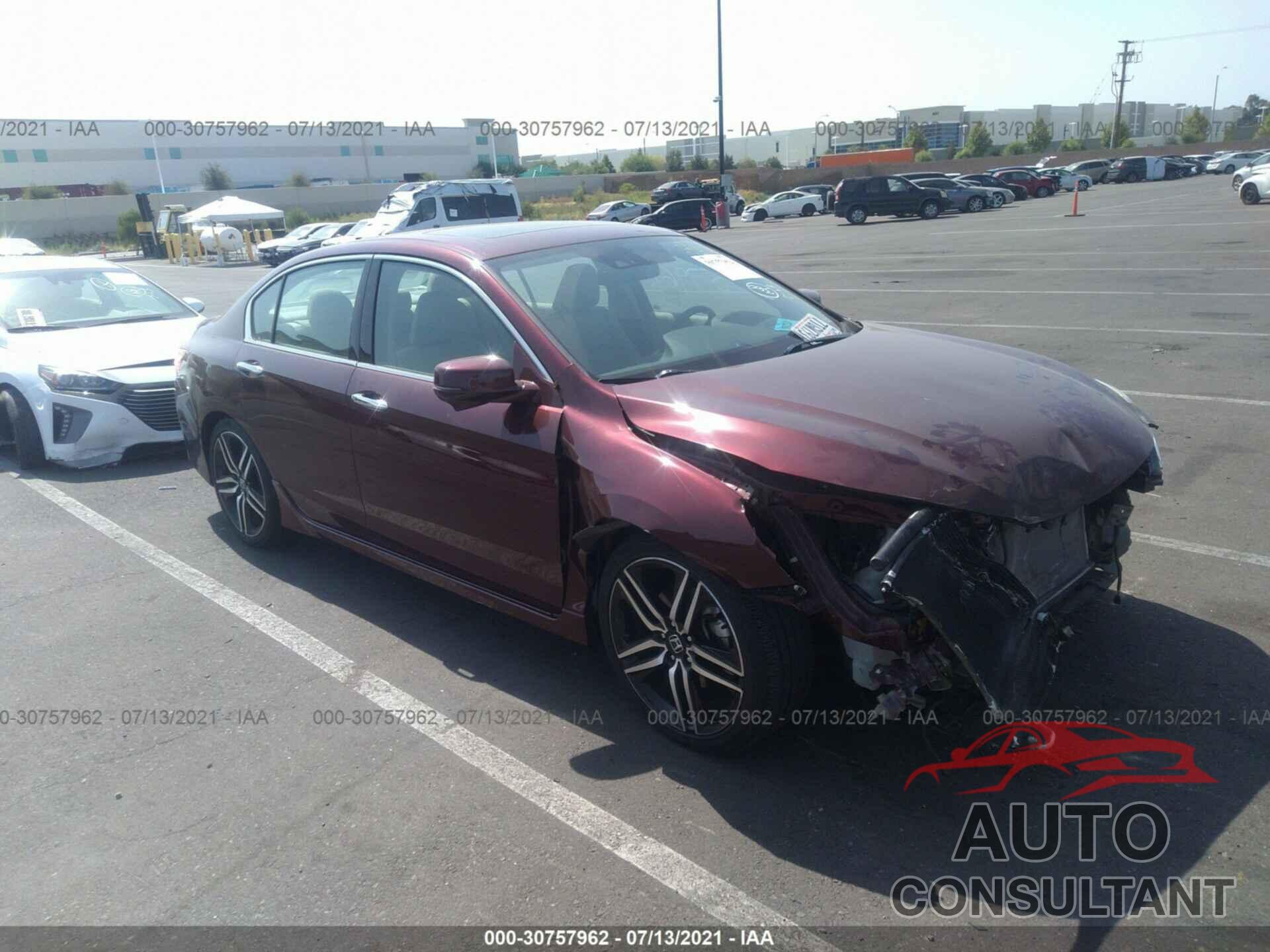 HONDA ACCORD SEDAN 2016 - 1HGCR3F99GA024474