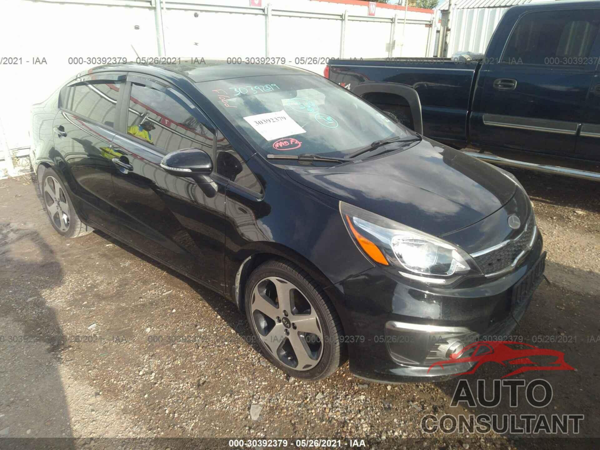 KIA RIO 2016 - KNADN4A34G6661697