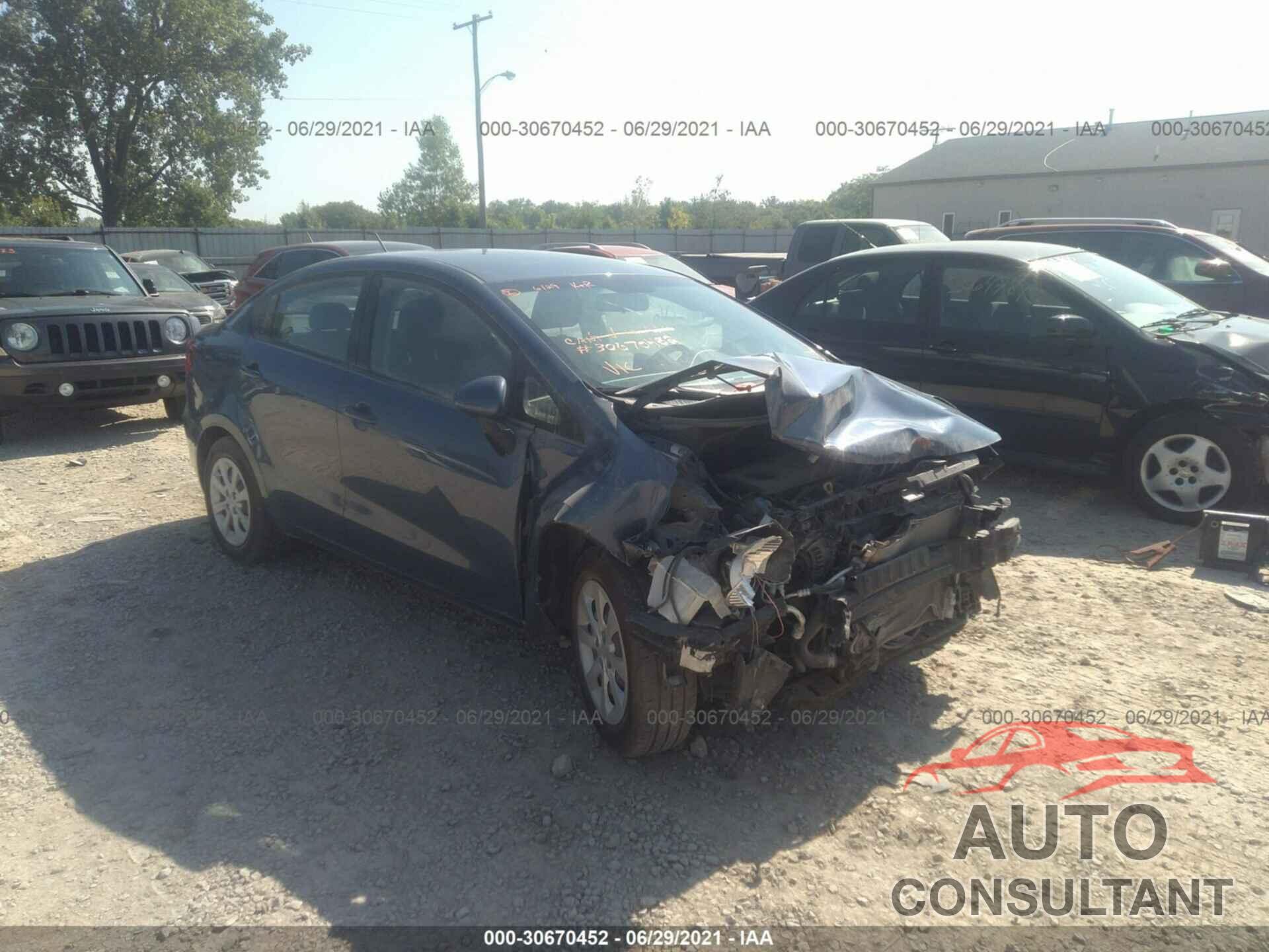 KIA RIO 2016 - KNADM4A33G6654954