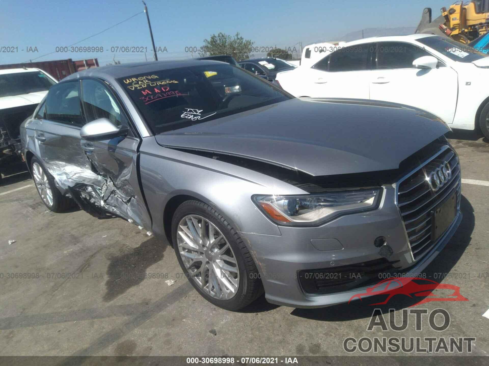 AUDI A6 2016 - WAUCFAFC7GN182776